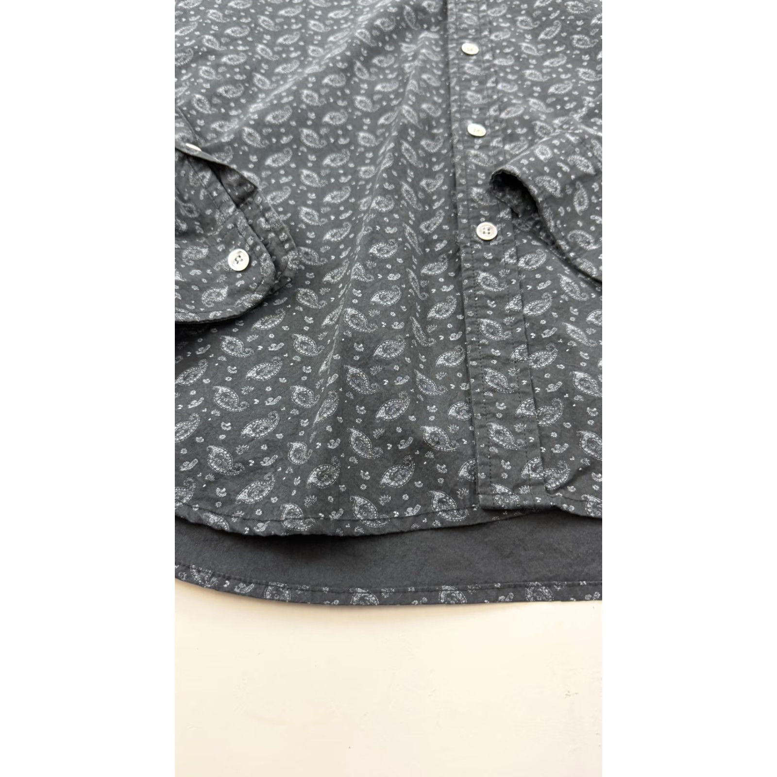 Vintage VINTAGE BWGH Shirt Mens Small Long Sleeve Button Up Casual Cotton Paisley Modern 90s Mens Size US S / EU 44-46 / 1 - 2 Thumbnail