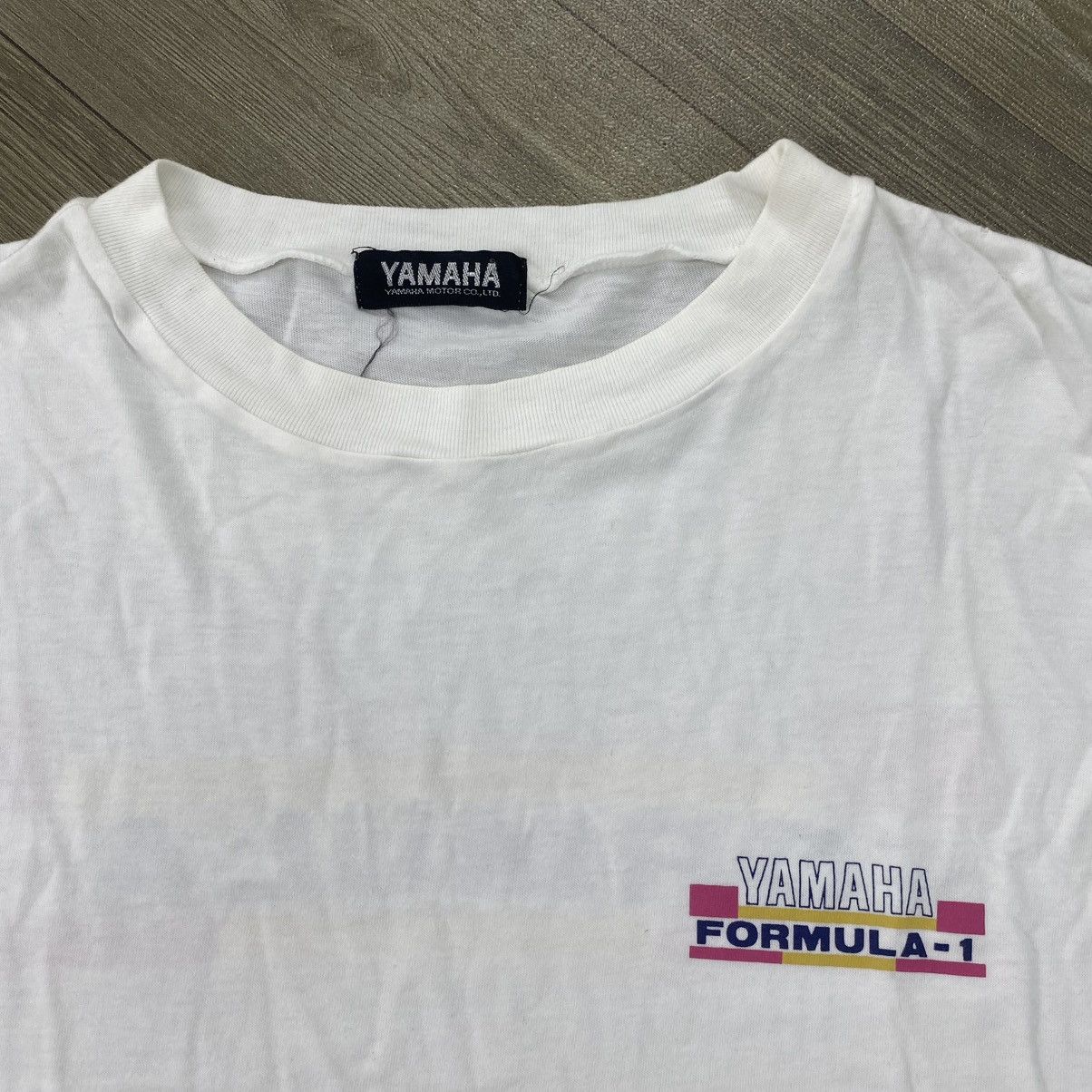 Yamaha 1990s Vintage Yamaha Racing Team Sport Tshirt Size US M / EU 48-50 / 2 - 7 Thumbnail