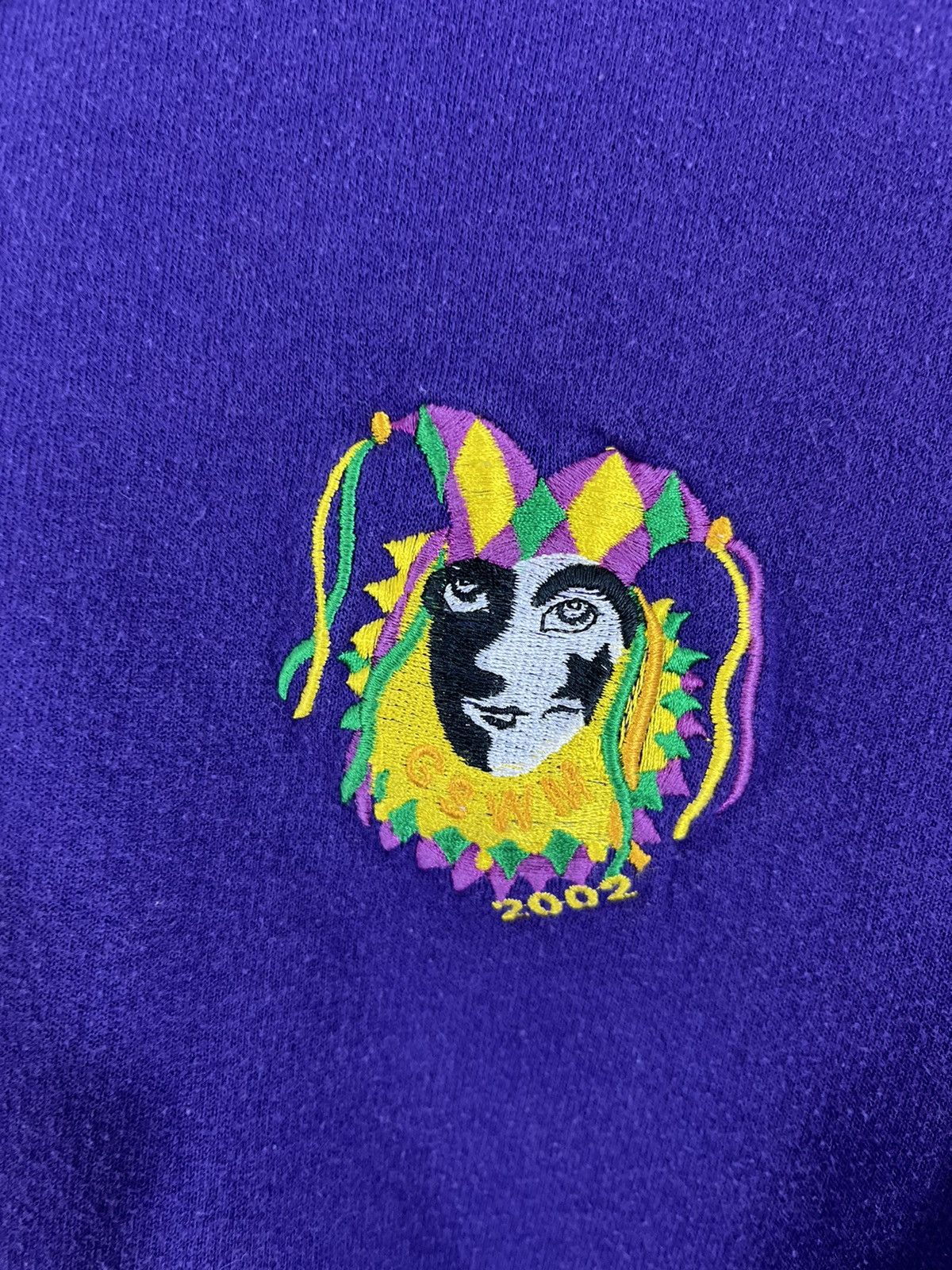 Vintage Blank Jester Faded Purple Y2K Vintage Crewneck Size US L / EU 52-54 / 3 - 5 Thumbnail