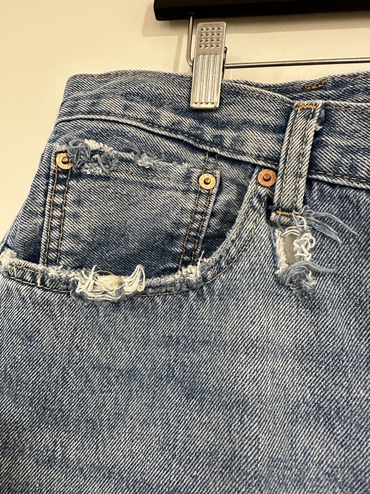 Levi's × Vintage Vintage Levi’s 501 cropped Size US 38 / EU 54 - 2 Thumbnail