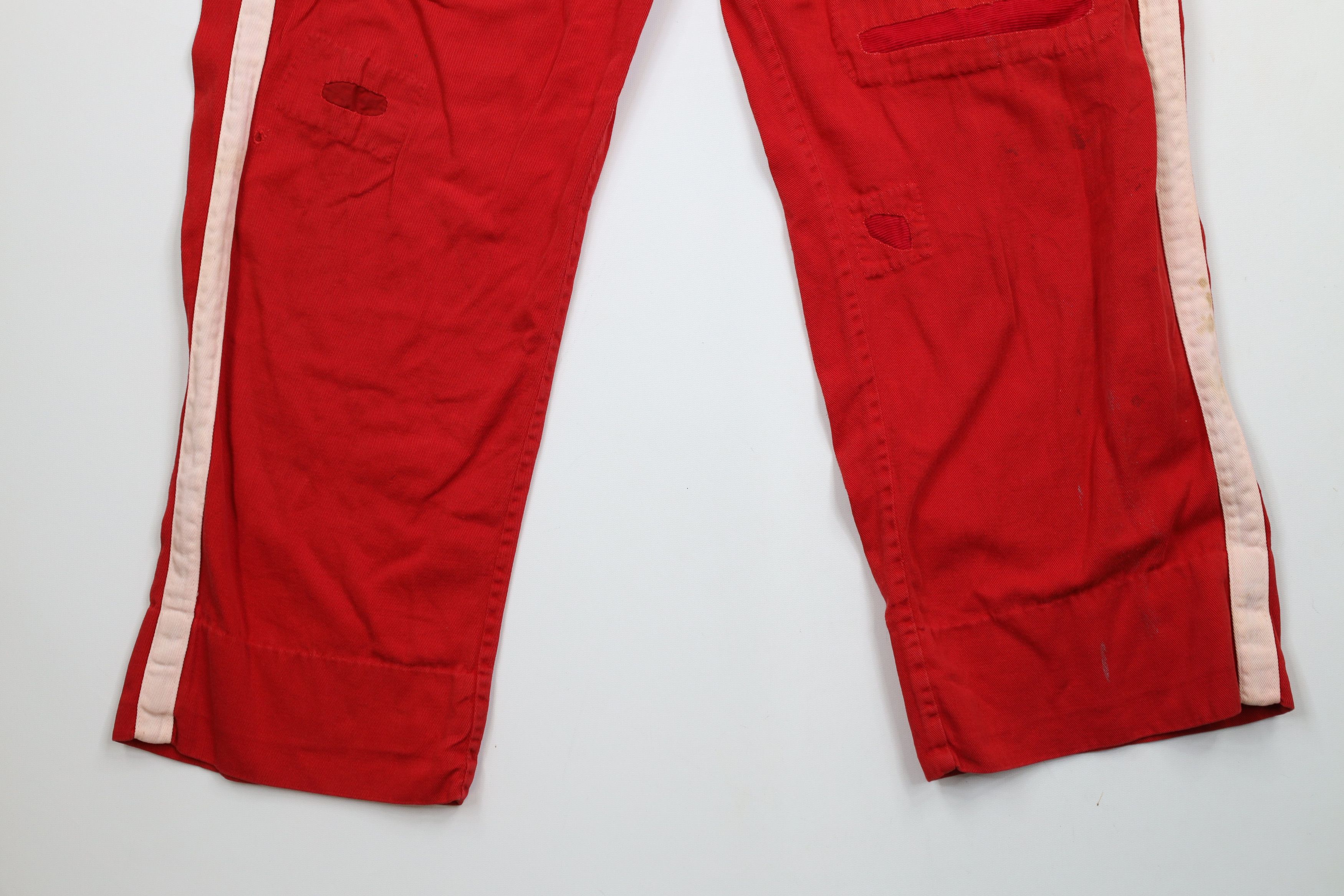 Vintage Vintage 50s Button Fly Wide Leg Baseball Uniform Pants USA Size US 32 / EU 48 - 4 Thumbnail