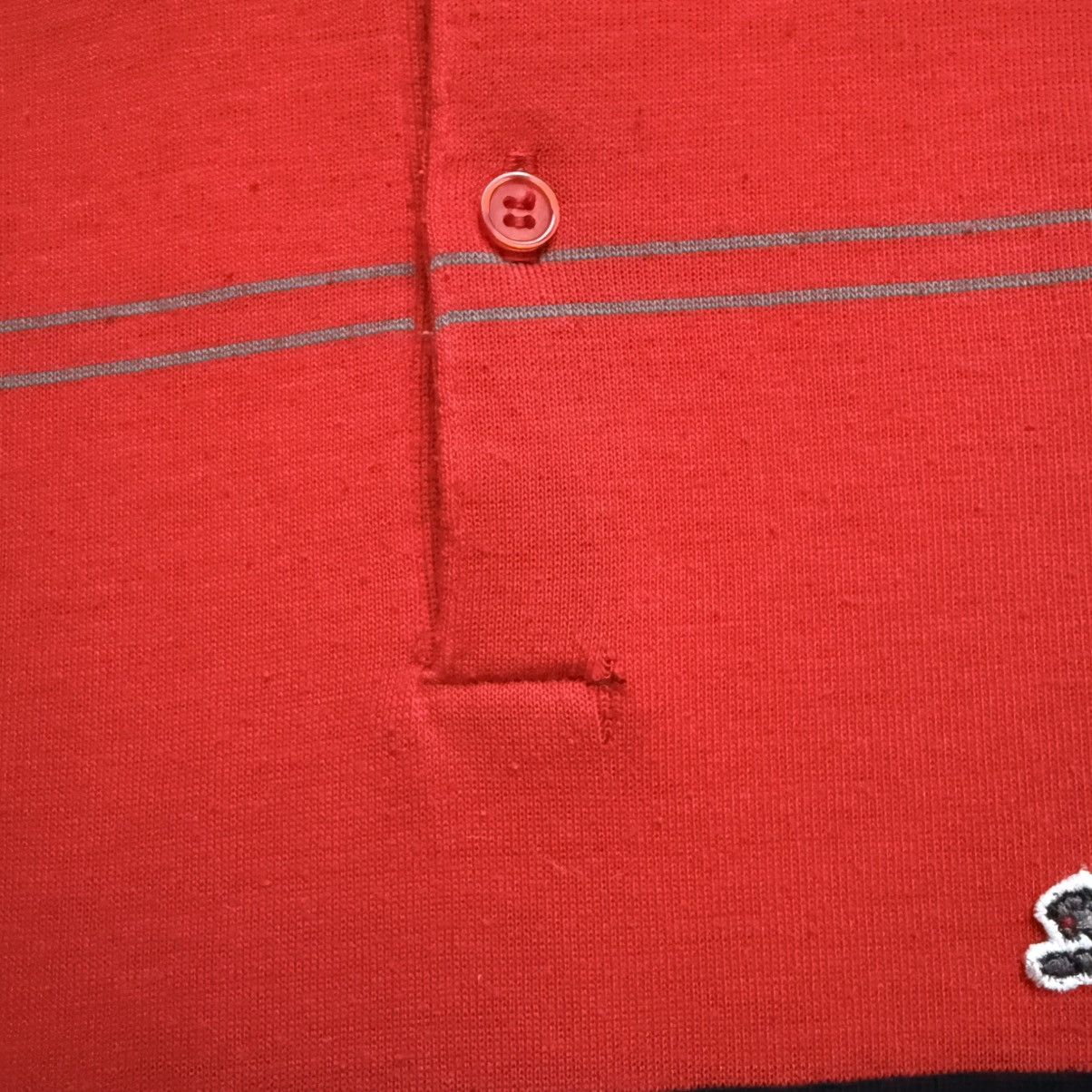 Le TIGRE Vintage Le Tigre Striped Polo Size US L / EU 52-54 / 3 - 5 Thumbnail