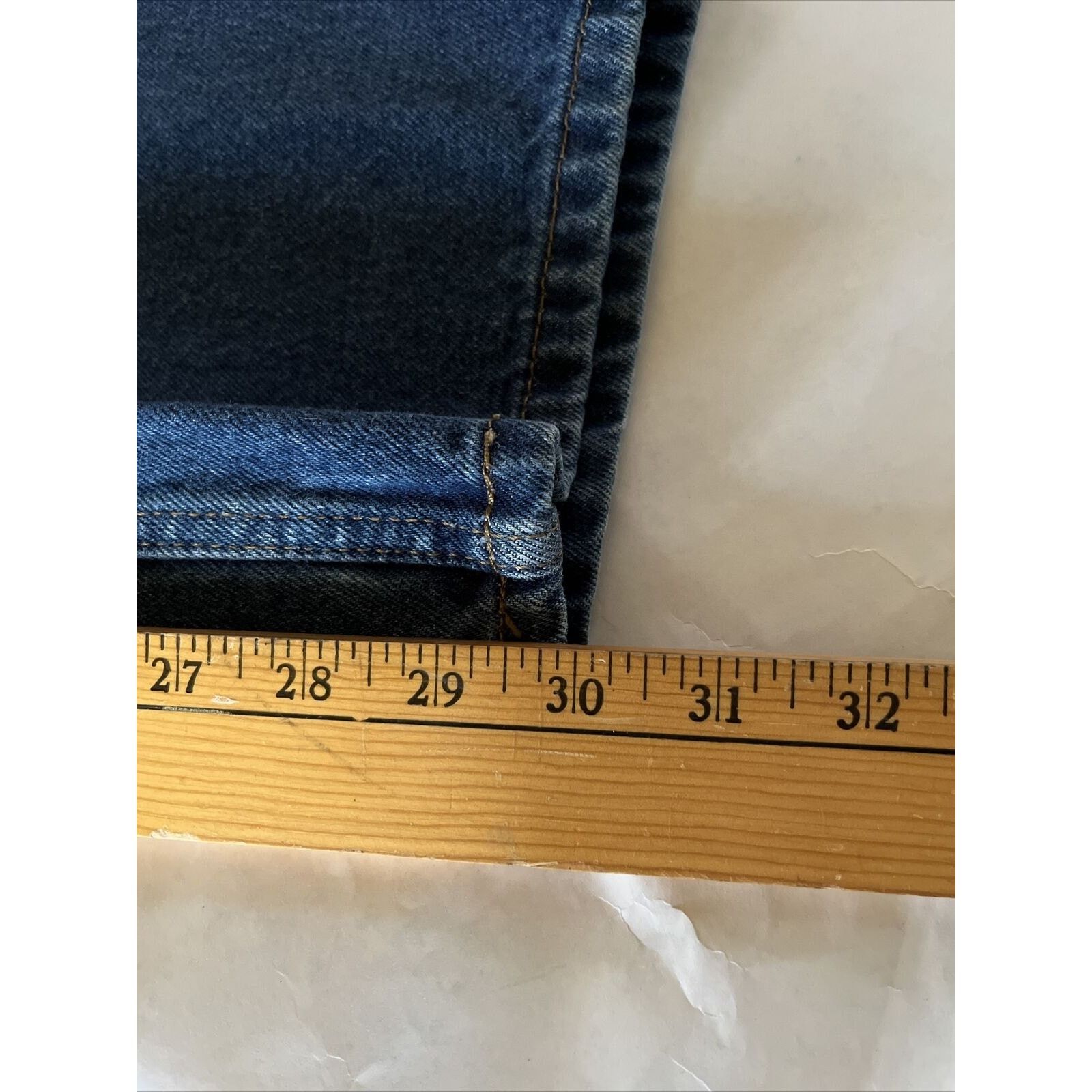 Redhead RedHead Jeans Mens 44x30 Blue Workwear Cotton Denim Y2k EUC Size US 44 / EU 60 - 7 Thumbnail