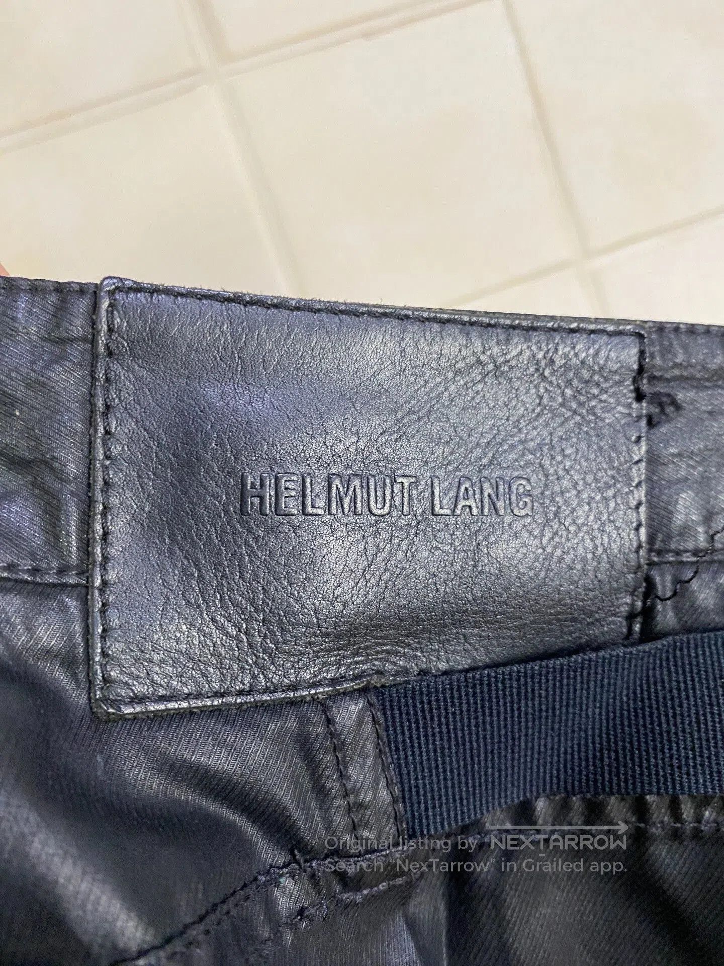 Helmut Lang Helmut Lang Coated Functional Cargo Pants. Size US 30 / EU 46 - 7 Thumbnail