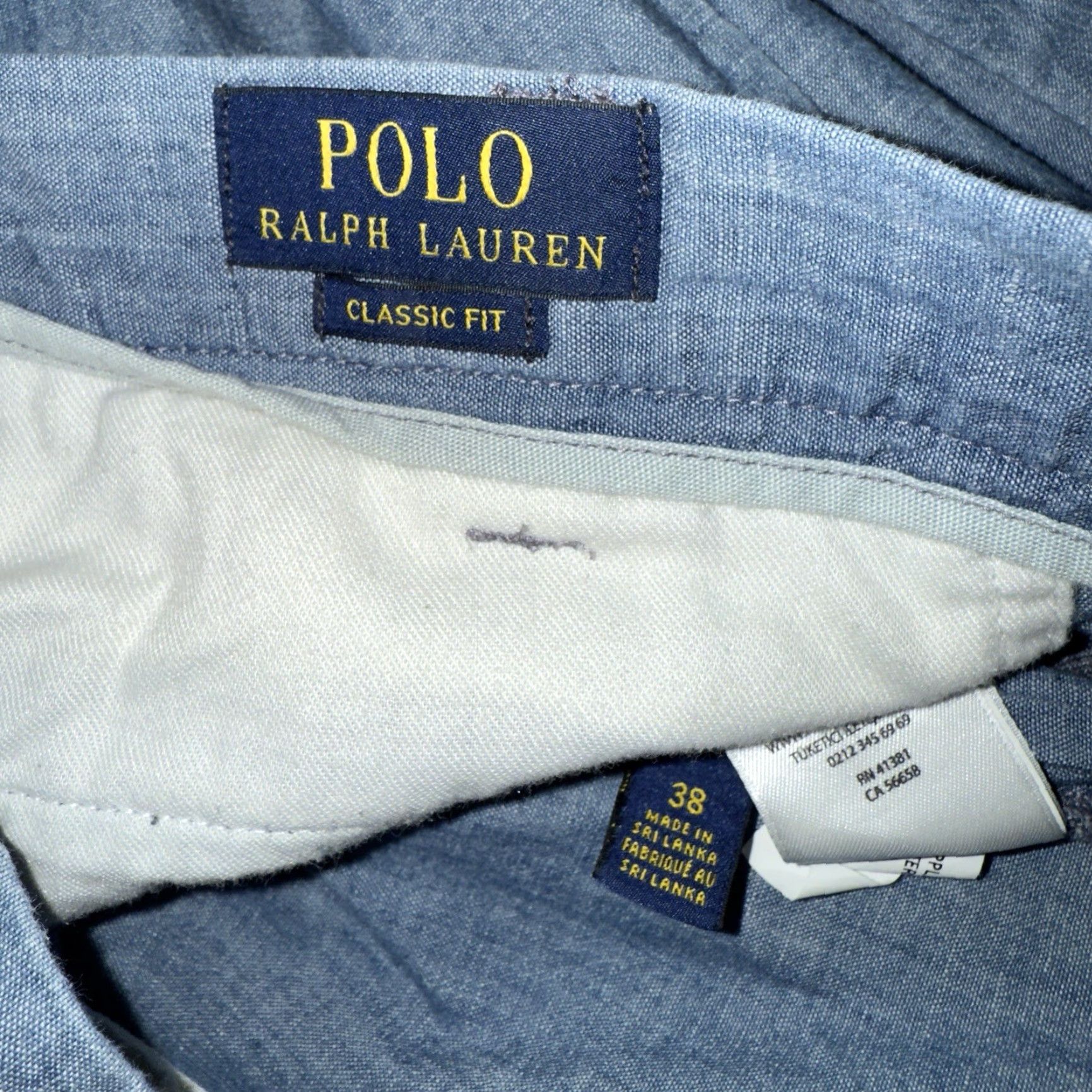 Polo Ralph Lauren Polo Ralph Lauren Classic Fit 100% Cotton Casual Shorts Mens Size 38 Blue Chino Classic Fit Mens 38 Clothing? Size US M / EU 48-50 / 2 - 4 Thumbnail