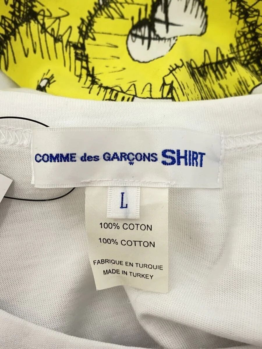 Comme des Garcons × Comme des Garcons SHIRT Graffiti Logo Tee Size US L / EU 52-54 / 3 - 3 Thumbnail