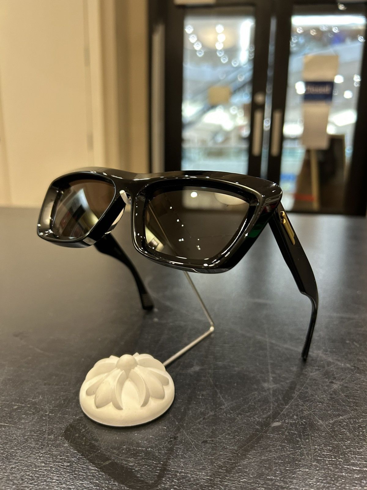 Bottega Veneta Bottega Veneta BV1283S Sunglasses Size ONE SIZE - 1 Thumbnail