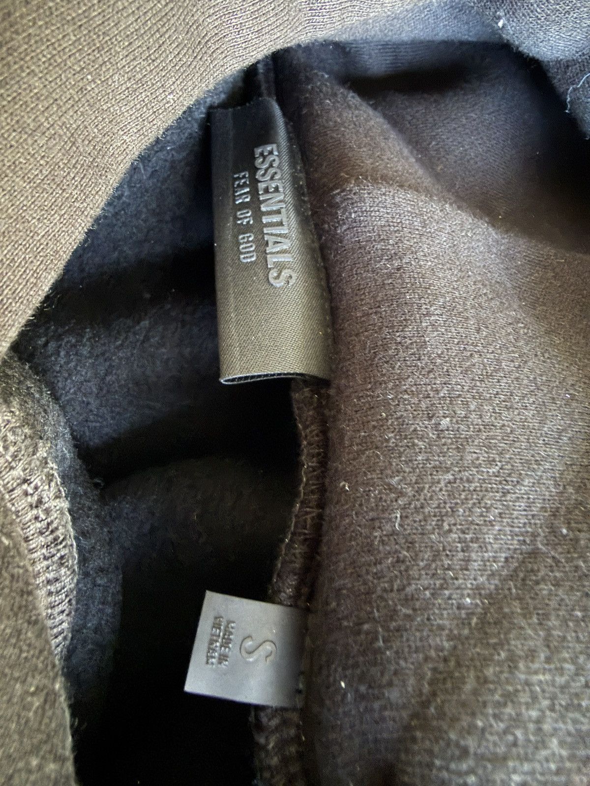 Fear of God Fear of God Essentials State Hoodie Black Size US S / EU 44-46 / 1 - 6 Thumbnail