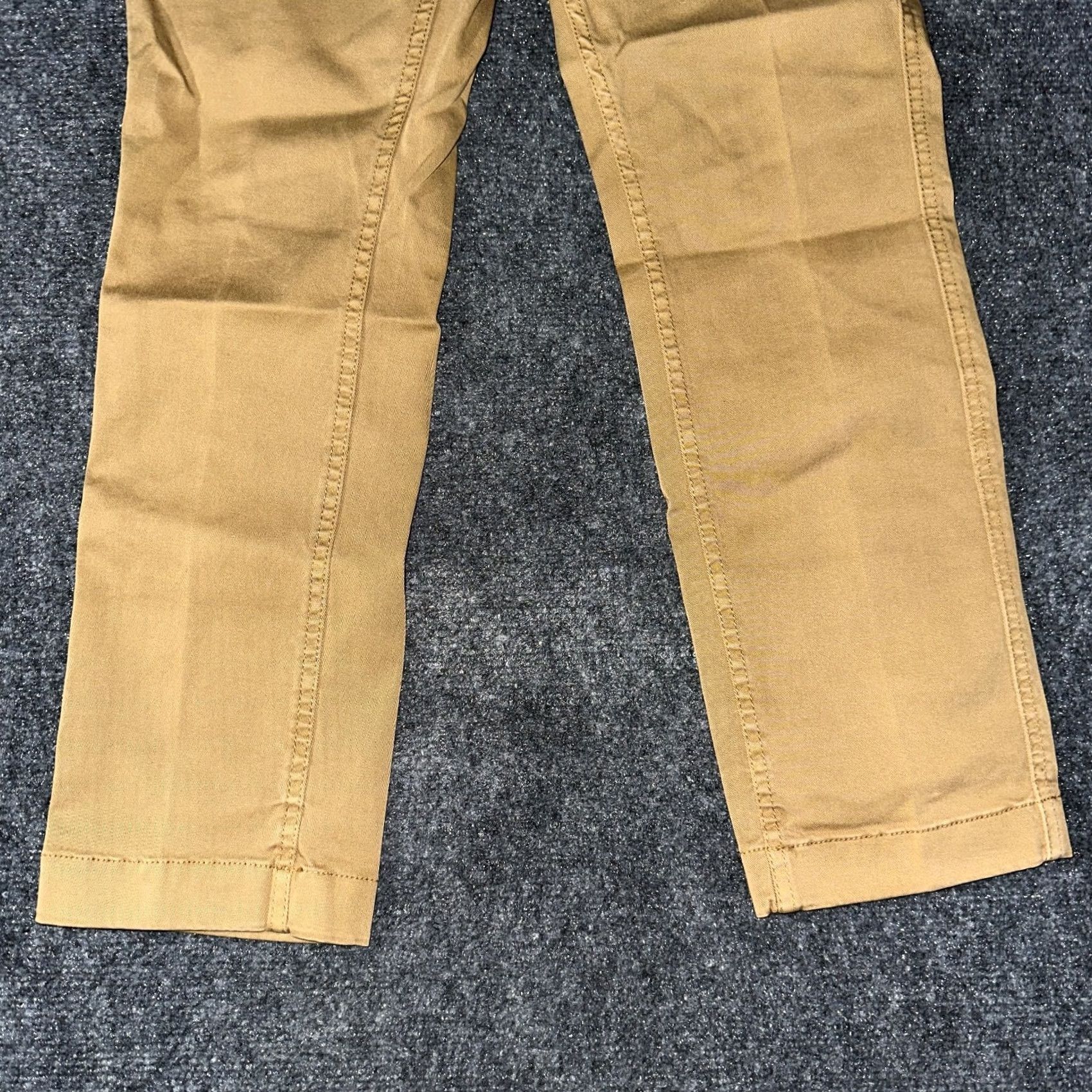J.Crew J.CREW Pants Womens 25 Chino Pockets Honey Brown Cotton Stretch Size 42" / US 20 - 2 Thumbnail