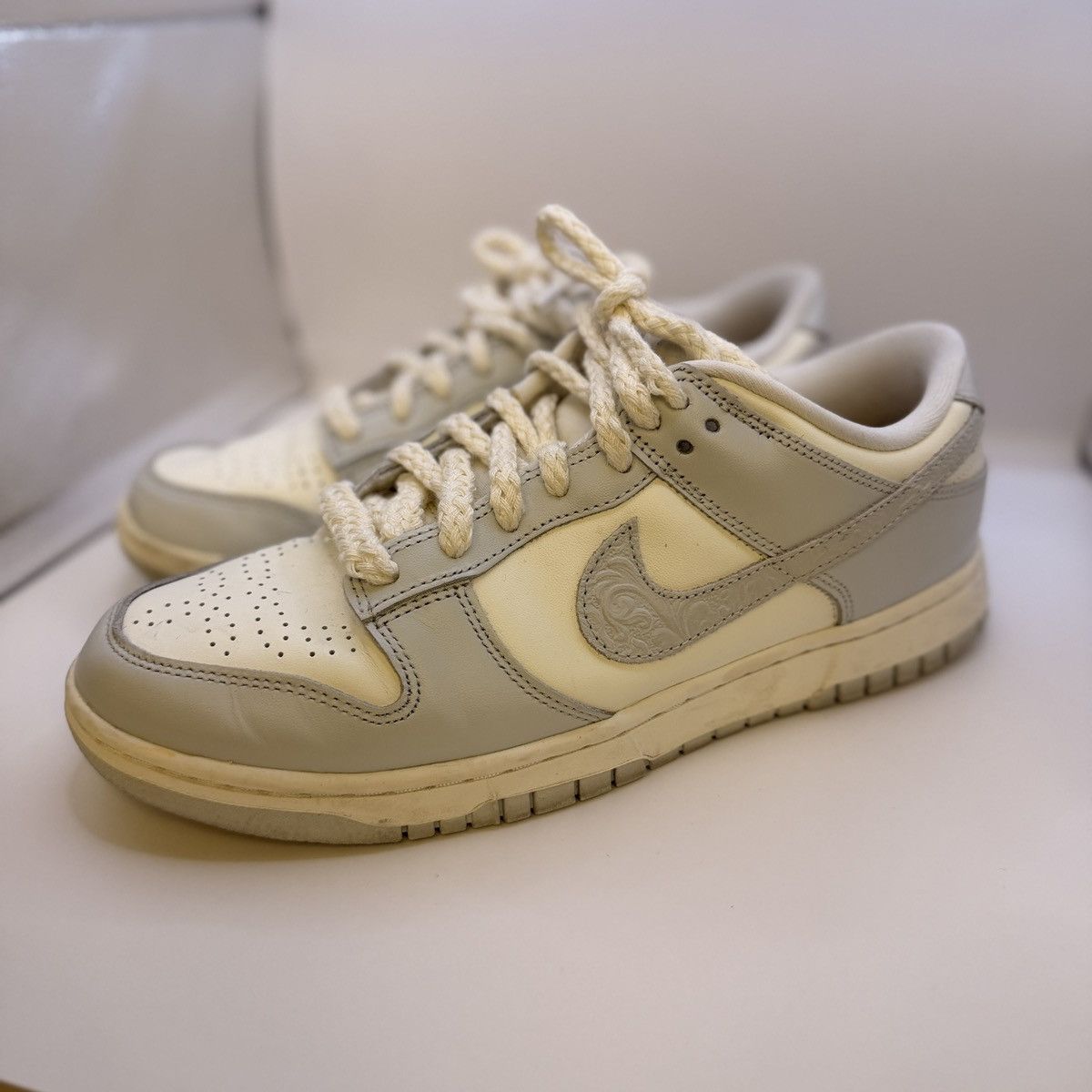 Nike Nike Dunk Low Womens Needlework sail aura Size US 10 / IT 40 - 2 Thumbnail