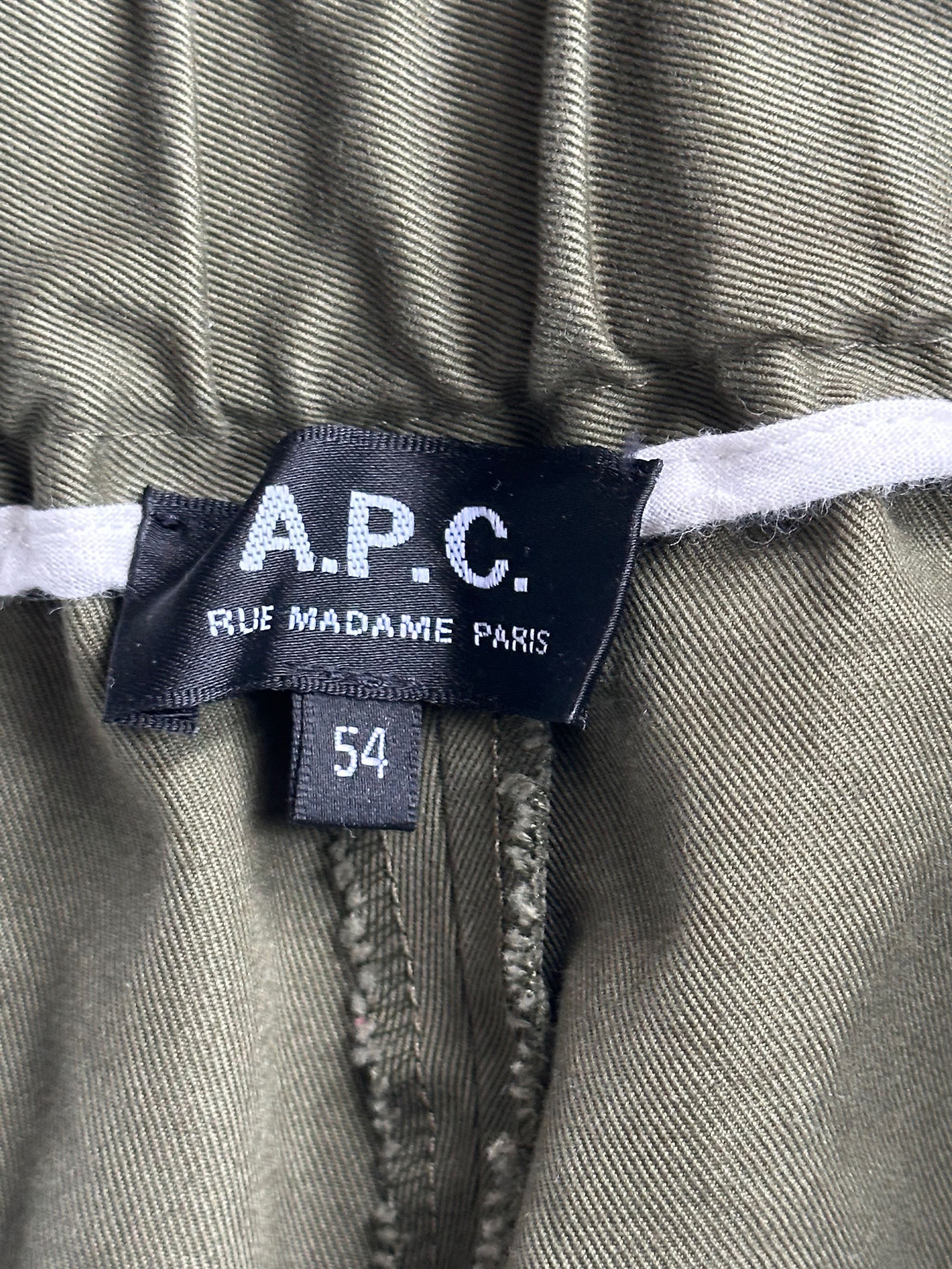 A.P.C. A.P.C. Kaplan Pants - Olive Green - Size 54 Size US 38 / EU 54 - 3 Thumbnail