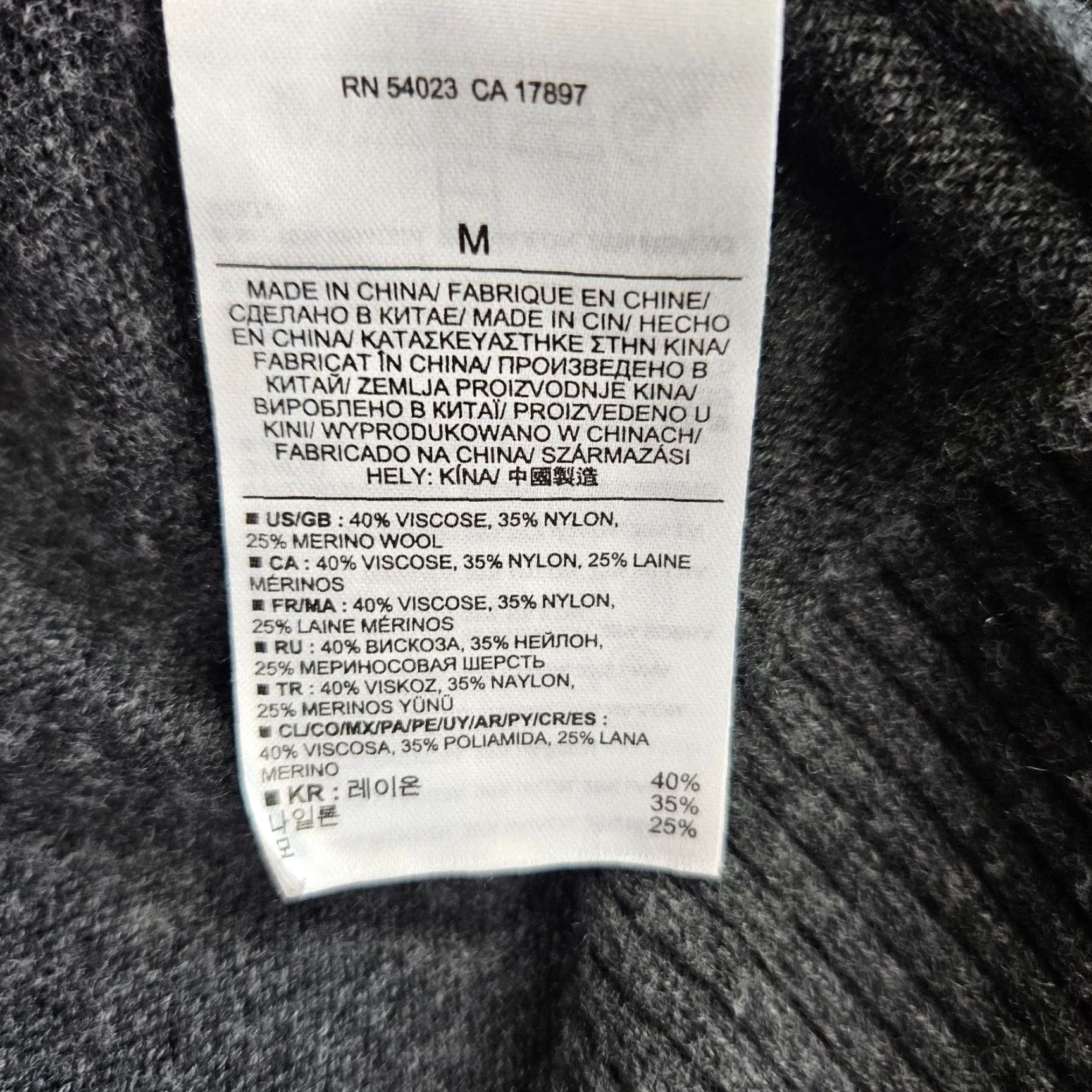 Banana Republic VINTAGE Banana Republic Womens Cardigan Sz Medium Gray Zipper Detail Open Front Viscose Size M / US 6-8 / IT 42-44 - 6 Thumbnail