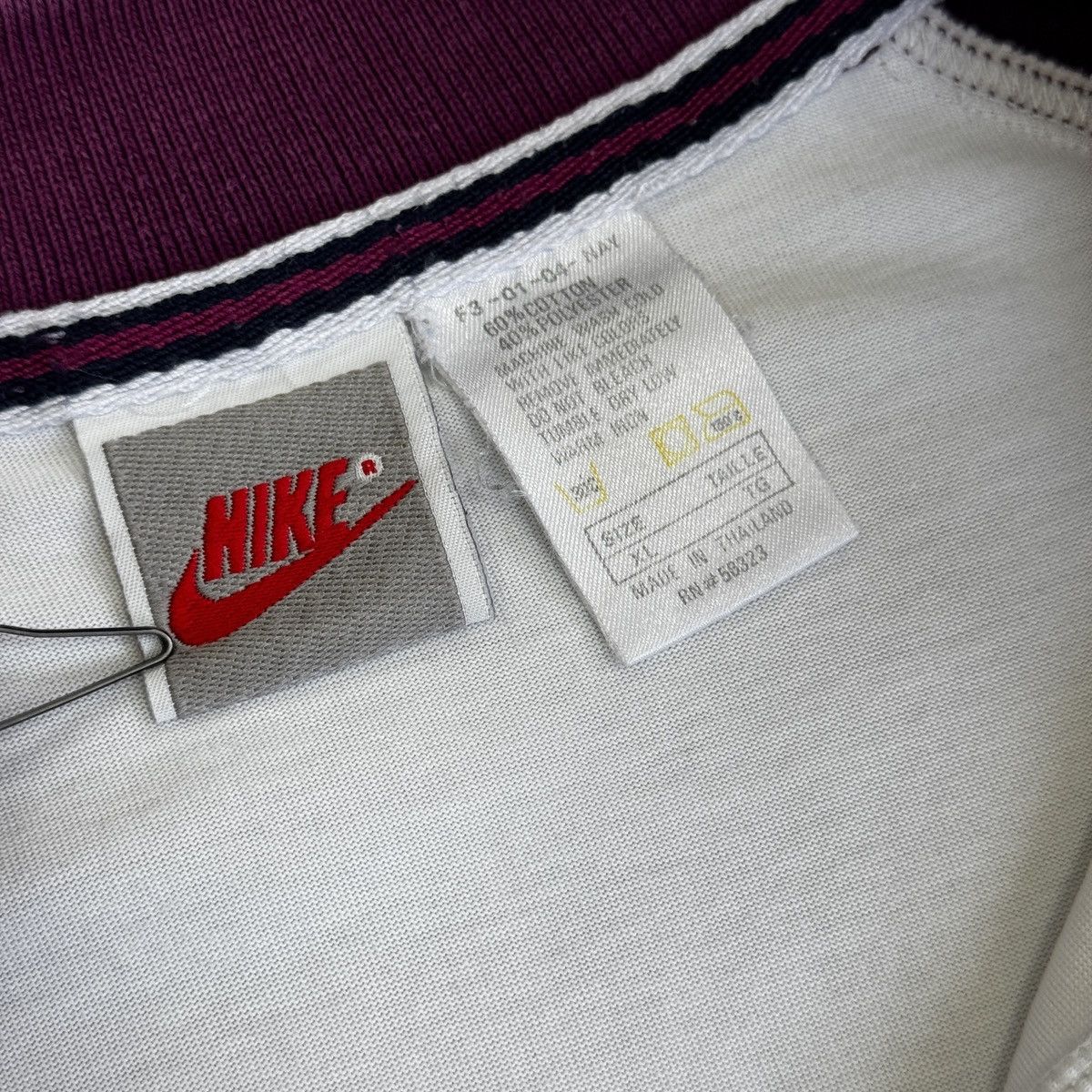 Nike Vintage Nike Supreme Court Men Polo Shirt 90s Size XL Size US XL / EU 56 / 4 - 10 Thumbnail