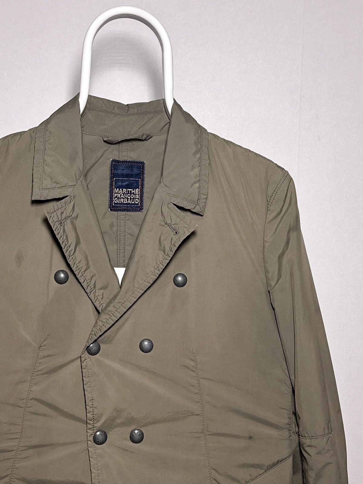 Japanese Brand Marithe Francois Girbaud Vintage Trench Coat Jacket Size S / US 4 / IT 40 - 3 Thumbnail