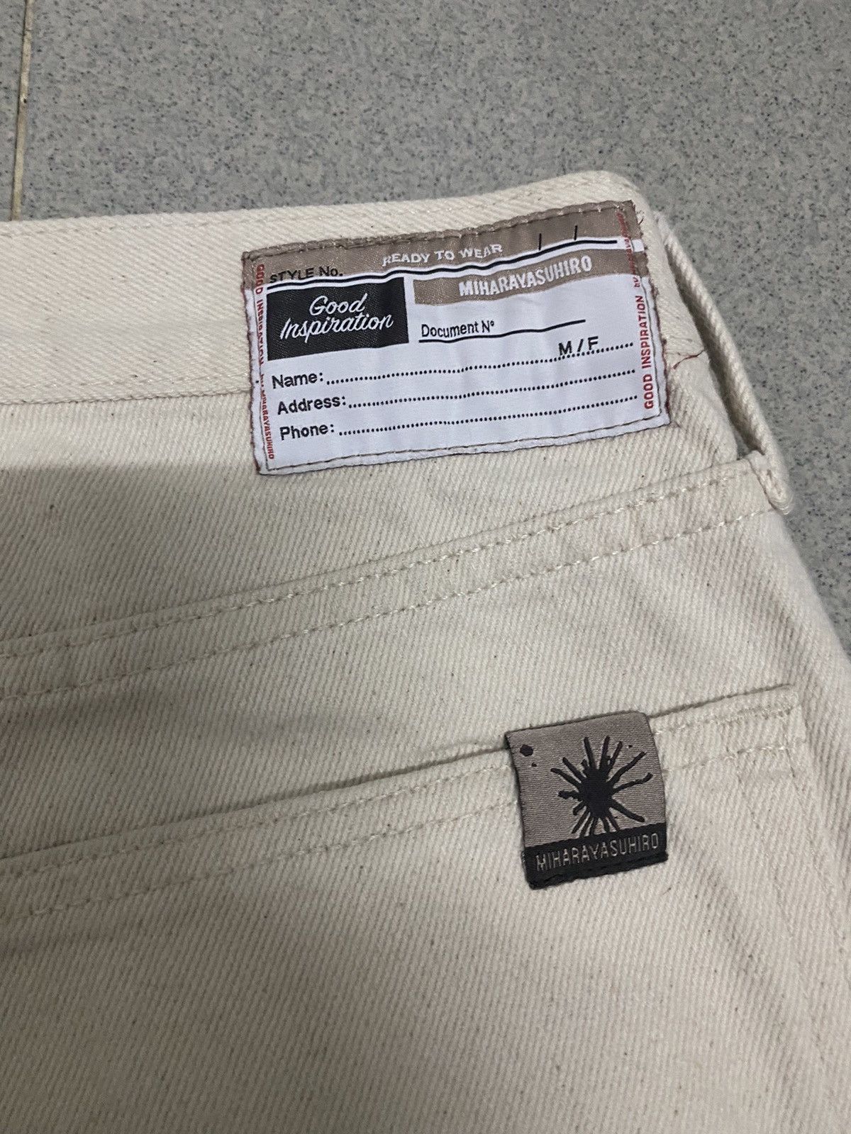 Japanese Brand × Maison MIHARA YASUHIRO × Uniqlo Miharayasuhiro Uniqlo Japanese Denim Jeans Size US 32 / EU 48 - 7 Thumbnail