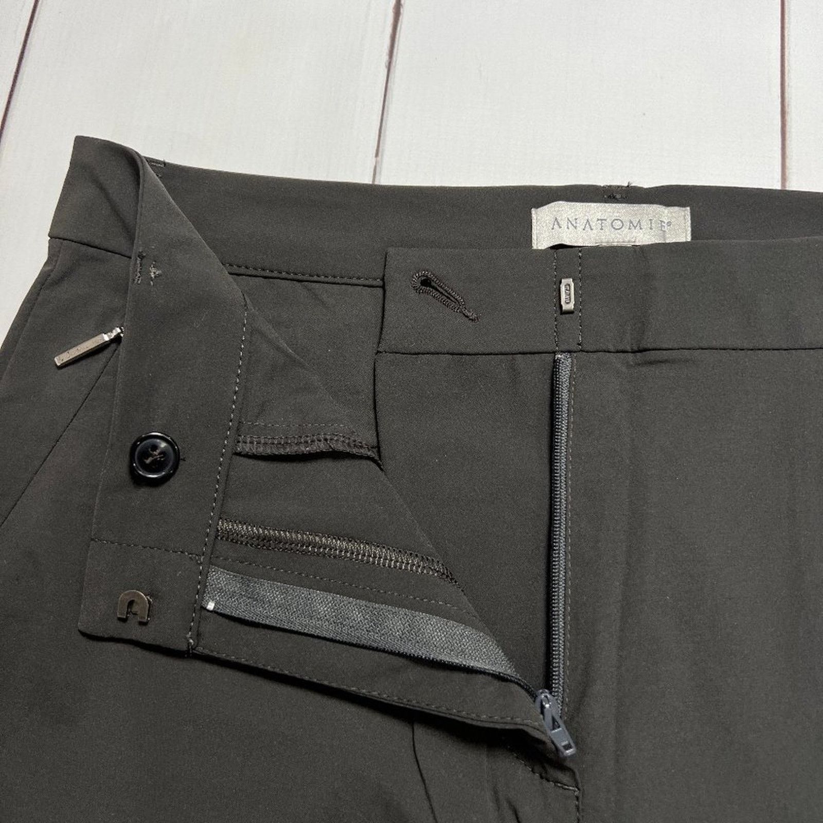Other Anatomie Thea Slim Straight Travel Golf Pant Gray Size M NWT Size 30" / US 8 / IT 44 - 8 Thumbnail