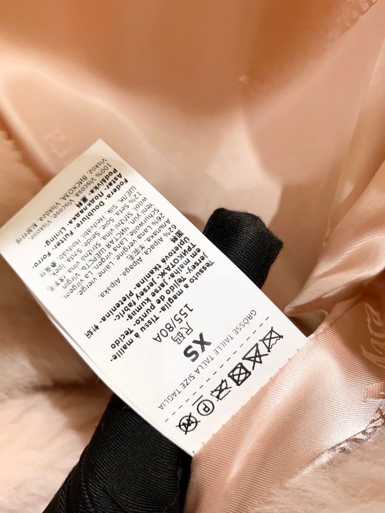 Max Mara Max Mara Teddy Bear Coat Jacket Classic Doll Pink Size XS / US 0-2 / IT 36-38 - 4 Thumbnail
