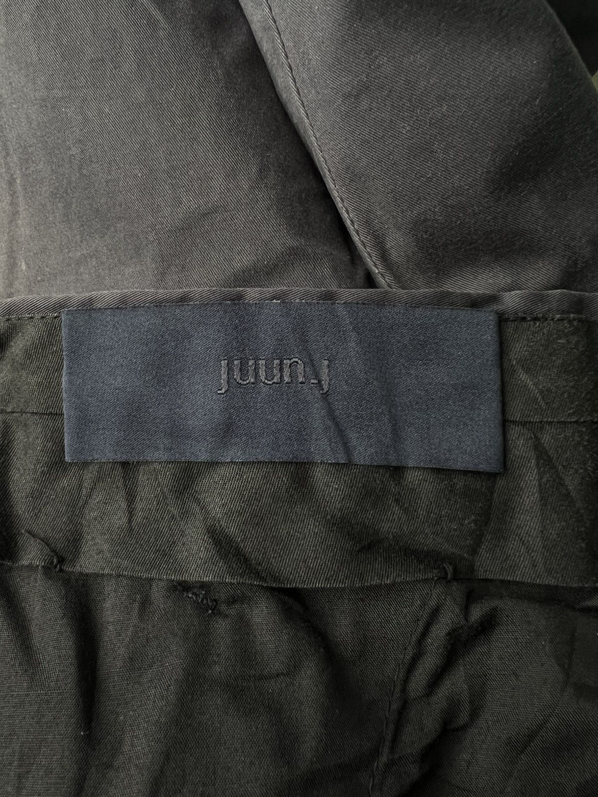 Juun.J Juun.J Side Adjuster Gentlemen Gabardine Navy Ankle Pants Size US 34 / EU 50 - 8 Thumbnail
