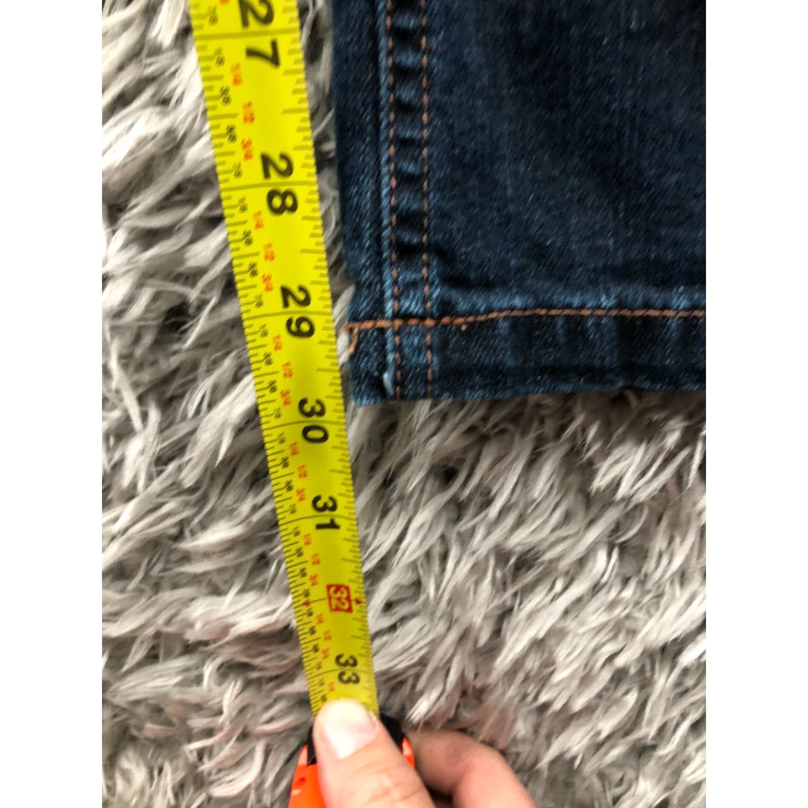 Chaps Chaps Jeans Bootcut Womens Size 6 Mid Rise Dark Wash Blue Denim Size 28" / US 6 / IT 42 - 3 Thumbnail