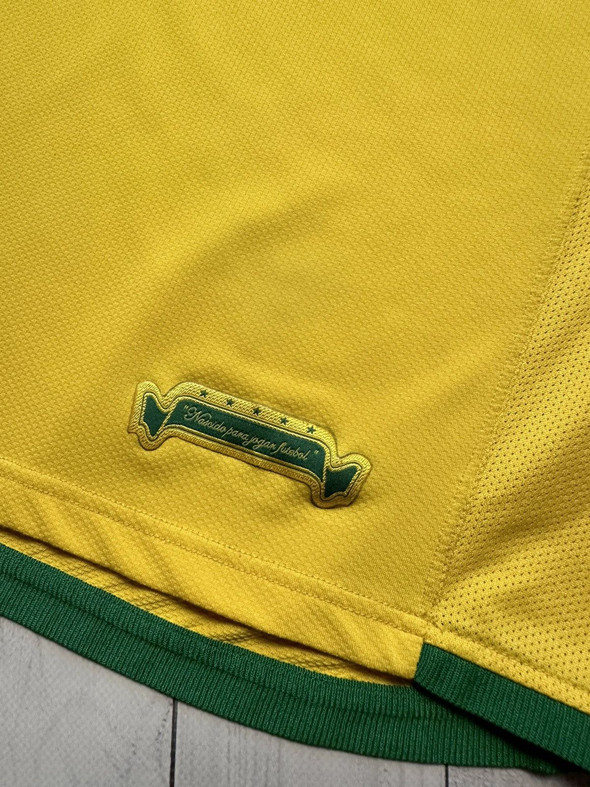 Nike × Vintage Vintage Nike Brazil soccer jersey Brasil size L Size US L / EU 52-54 / 3 - 3 Thumbnail