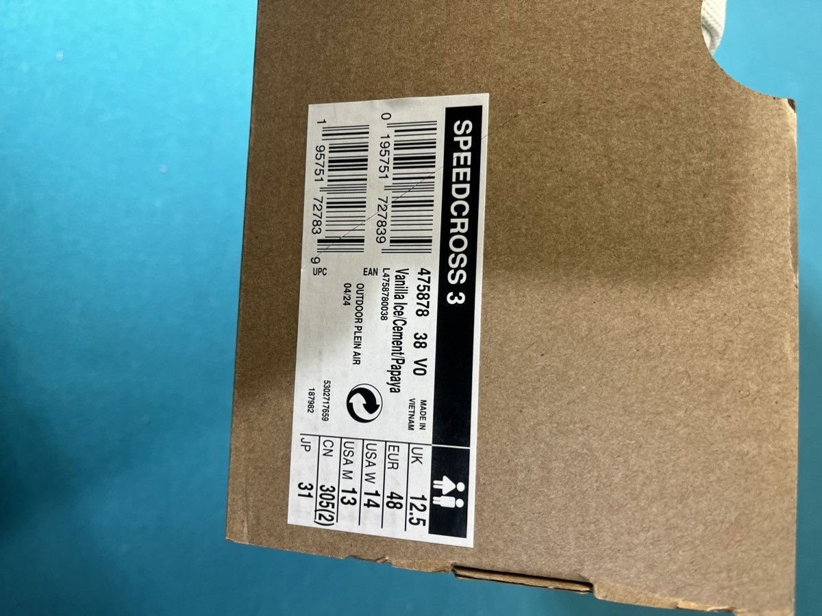 Salomon Salomon Speed Cross 3 Size US 12.5 / EU 45-46 - 7 Thumbnail