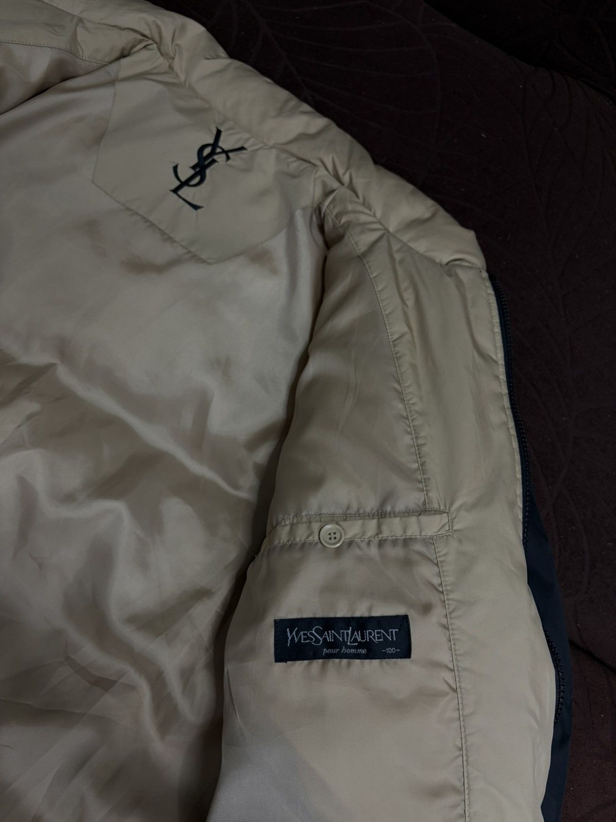 Yves Saint Laurent Yves Saint Laurent DUCK DOWN PUFFER JACKET Size US XXL / EU 58 / 5 - 7 Thumbnail