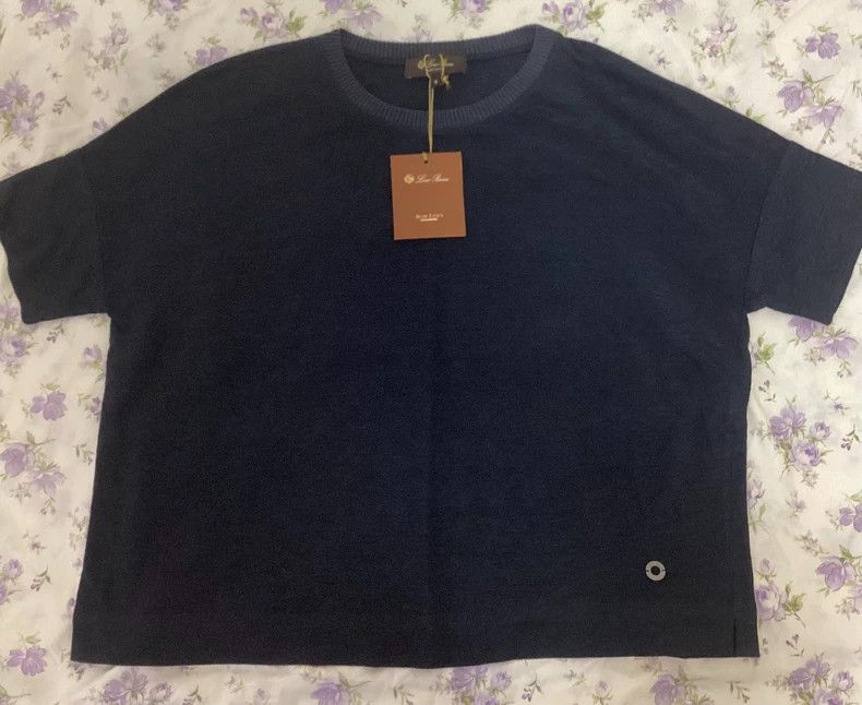 LORO PIANA Female linen knit short sleeves
