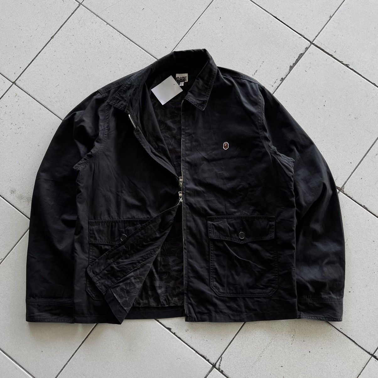 Bape Vintage Bape A Bathing Ape Work Jacket Double Pocket Size US L / EU 52-54 / 3 - 7 Thumbnail