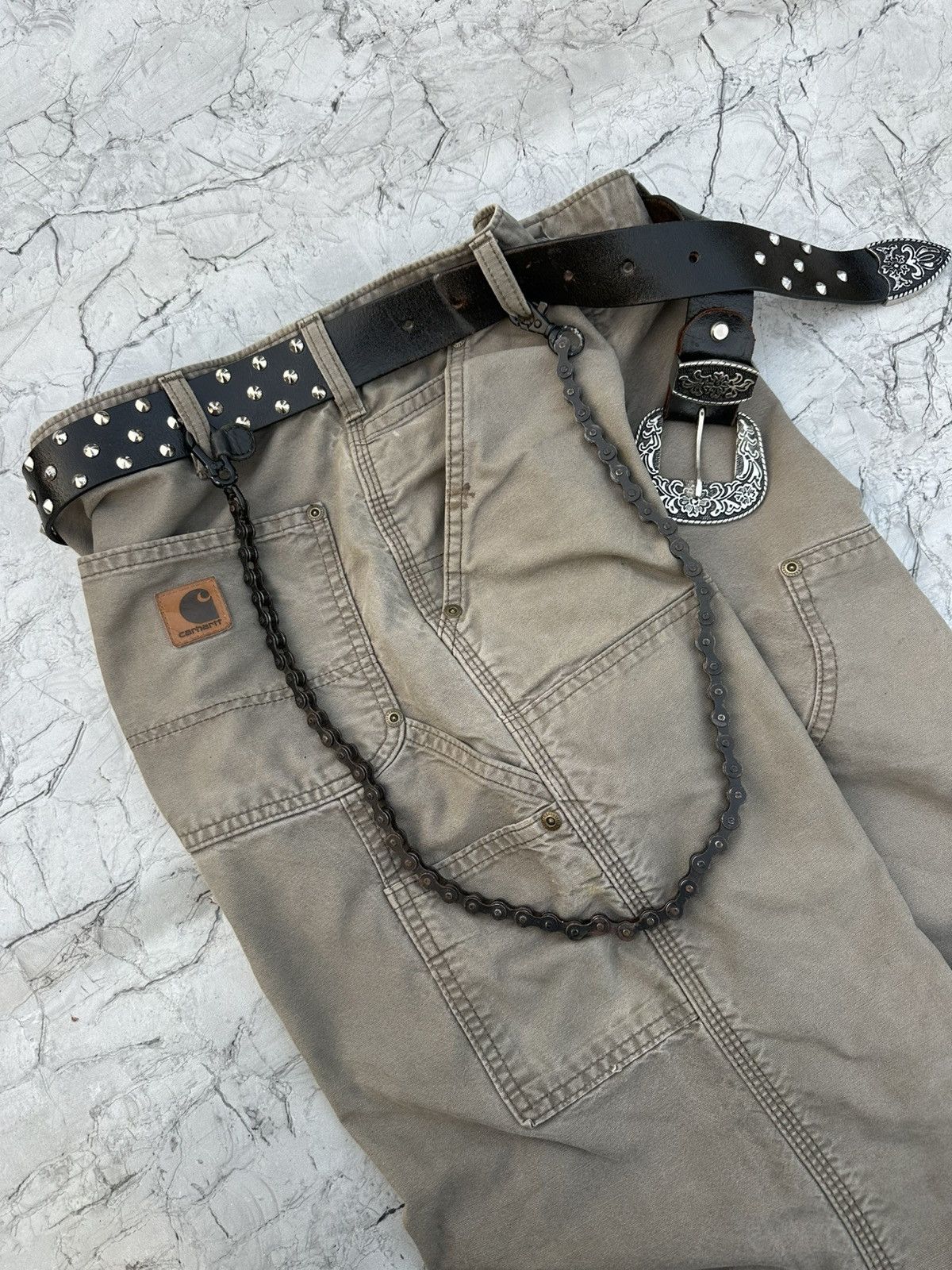 Carhartt Vintage Carhartt Double Knee B195 LBR Size US 32 / EU 48 - 9 Thumbnail
