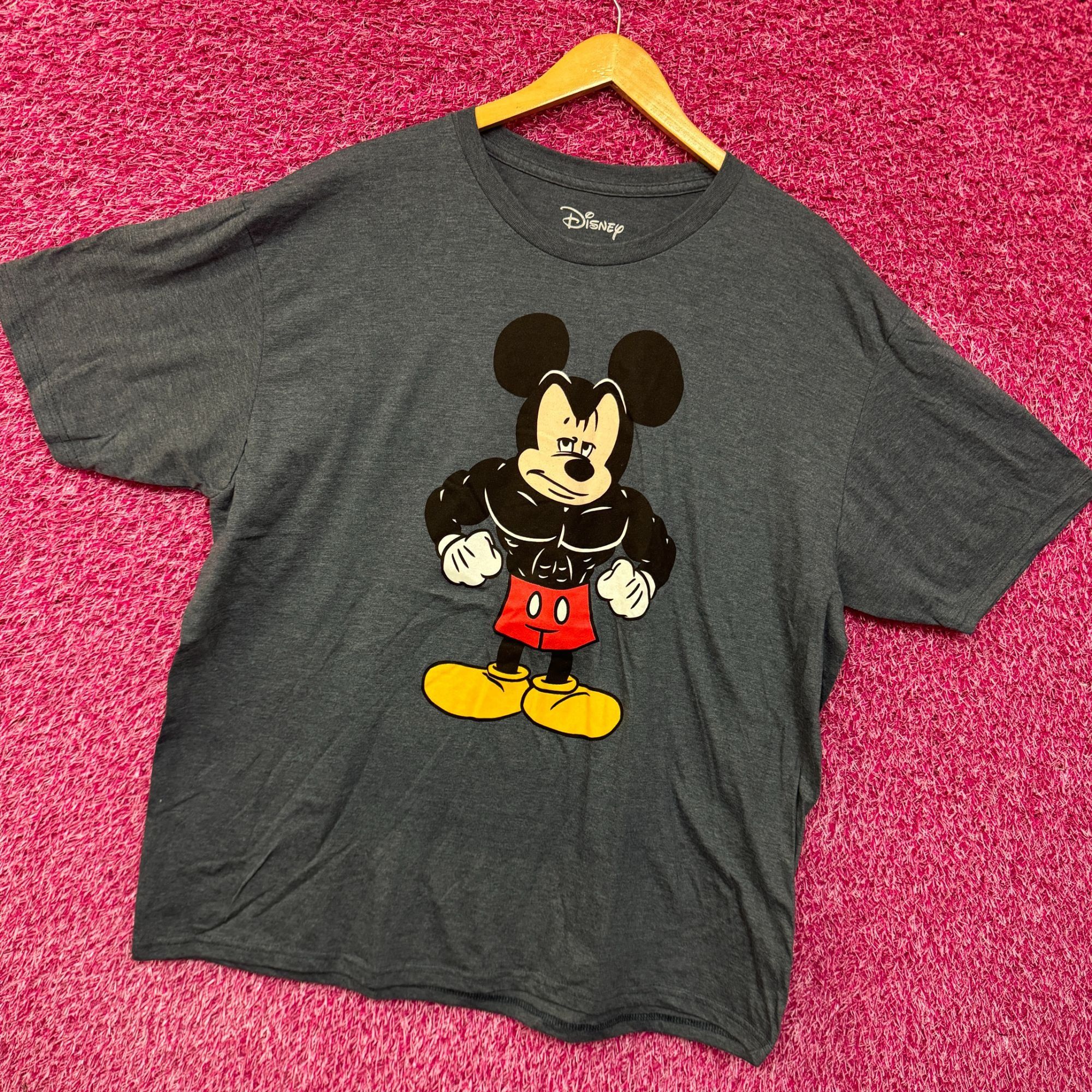 Disney Body builder Mickey T-shirt size 2xl Size US XXL / EU 58 / 5 - 3 Thumbnail