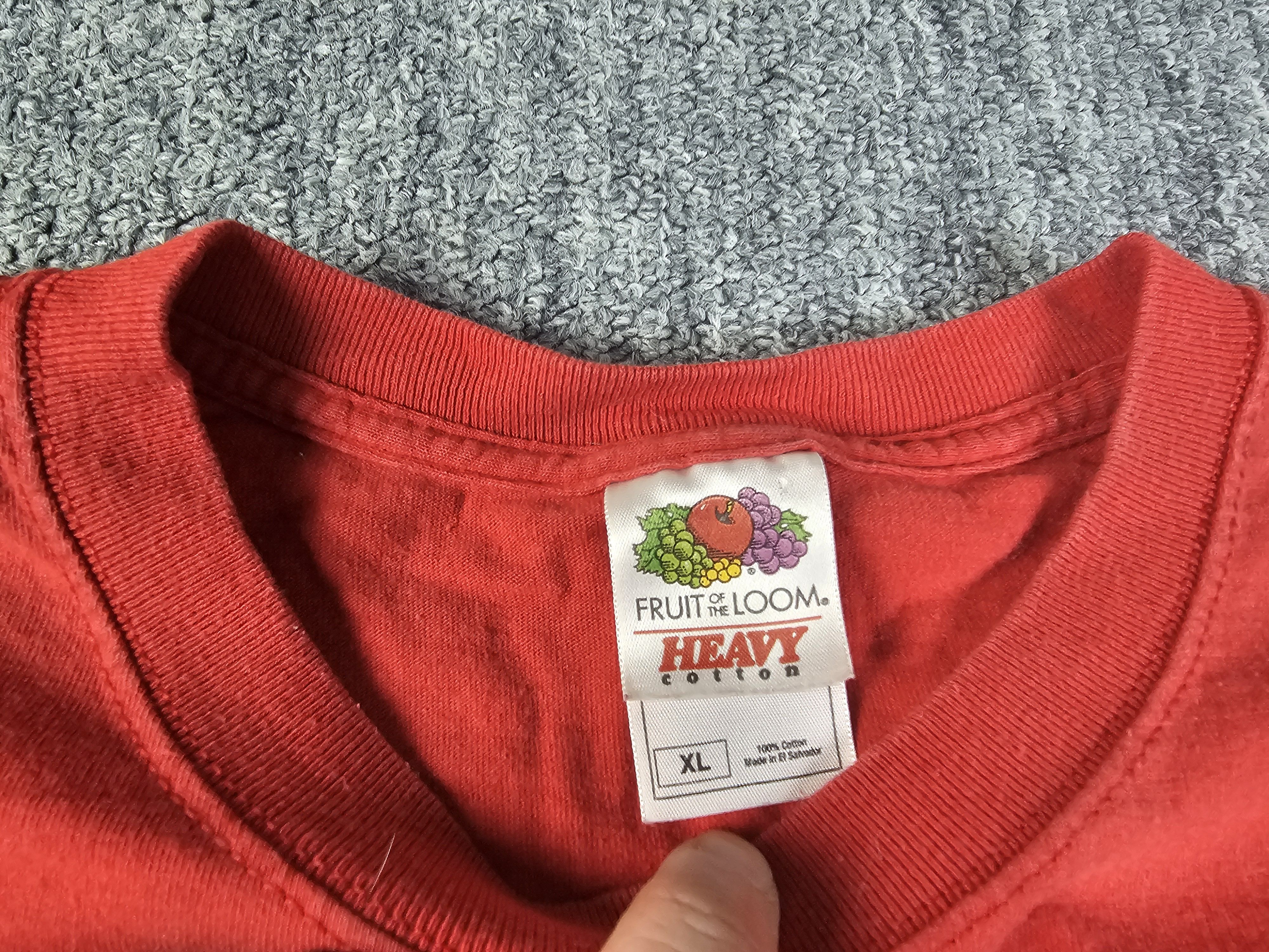 Fruit Of The Loom Vintage Che Guevara T-Shirt Men XL Red 90s Fruit Of The Loom Size US XL / EU 56 / 4 - 4 Thumbnail