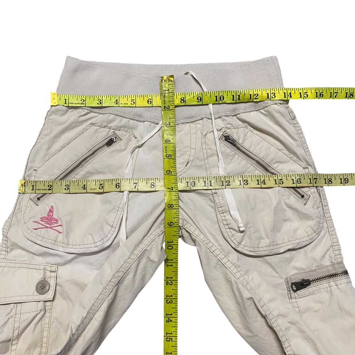 Hysteric Glamour Hysteric Glamour Flight Cargo Nylon Pants Cropped Size 28" / US 6 / IT 42 - 18 Thumbnail