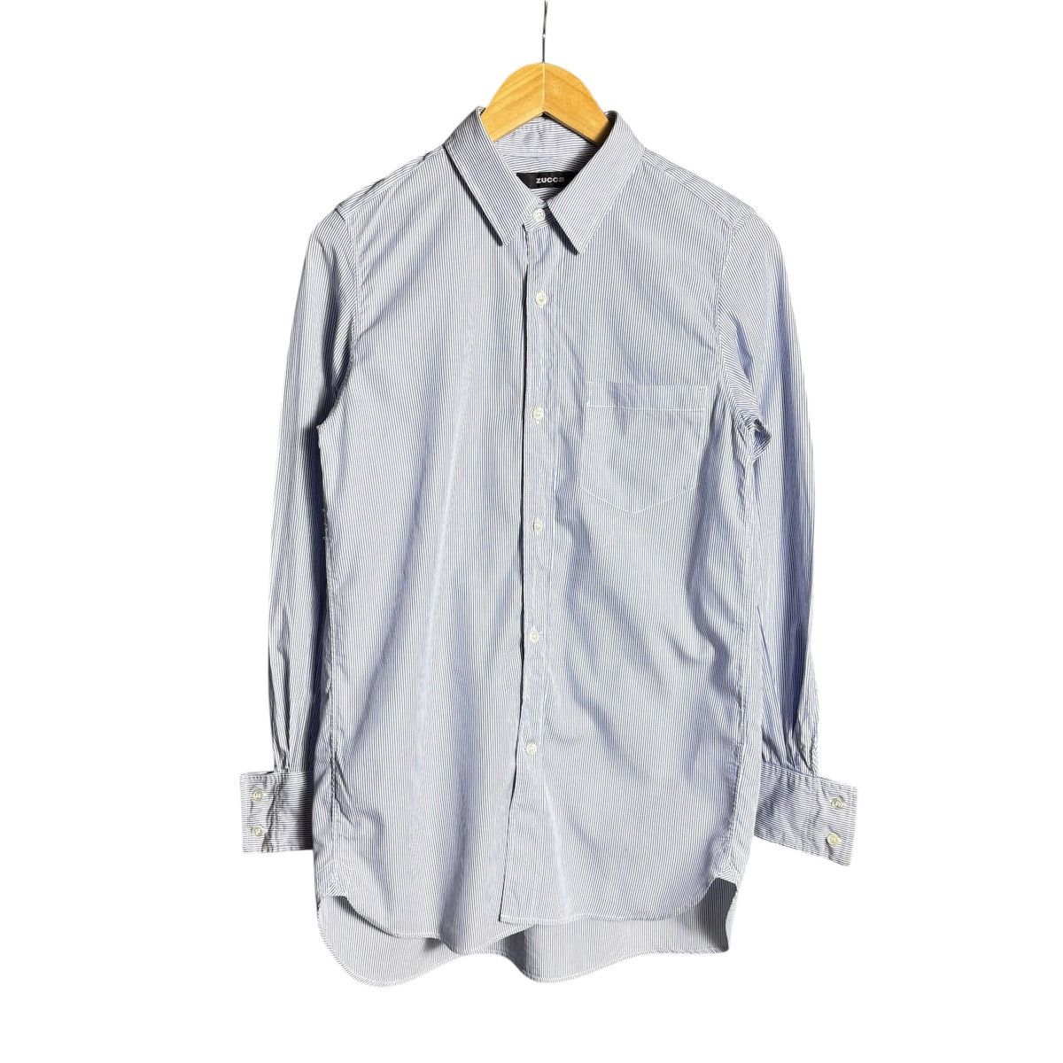 Issey Miyake ZUCCA Issey Miyake Japan Striped Shirt Size US M / EU 48-50 / 2 - 1 Thumbnail