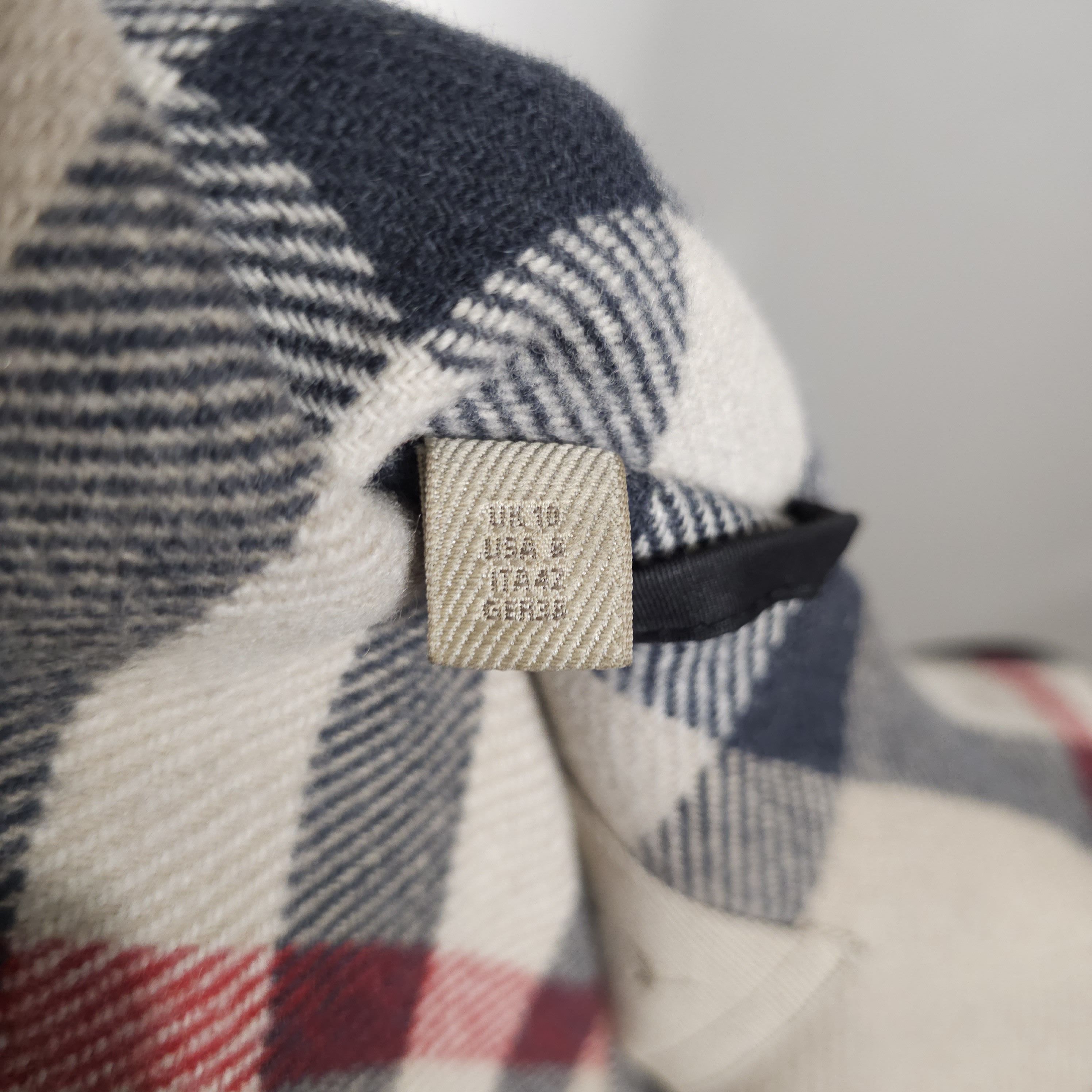 Burberry Burberry Brit Wool Duffle Coat Hooded Nova Check US 8 ITA 42 Size M / US 6-8 / IT 42-44 - 12 Thumbnail