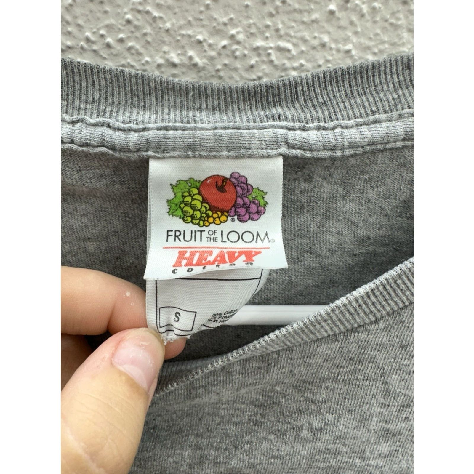 Fruit Of The Loom Fruit of the Loom Long Sleeve T-Shirt Gray Penn State Logo Size Small Unisex Adults Crew Neck 90s Sports University Logo Shirt Size US S / EU 44-46 / 1 - 4 Thumbnail