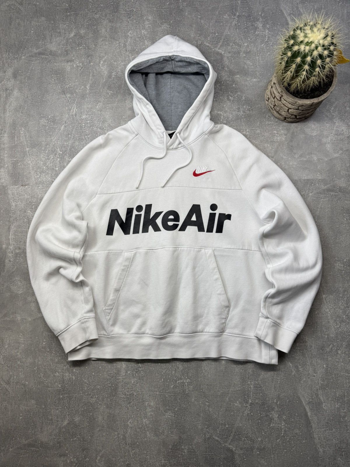 Nike Nike Air Big Logo Hoodie Size US M / EU 48-50 / 2 - 2 Thumbnail