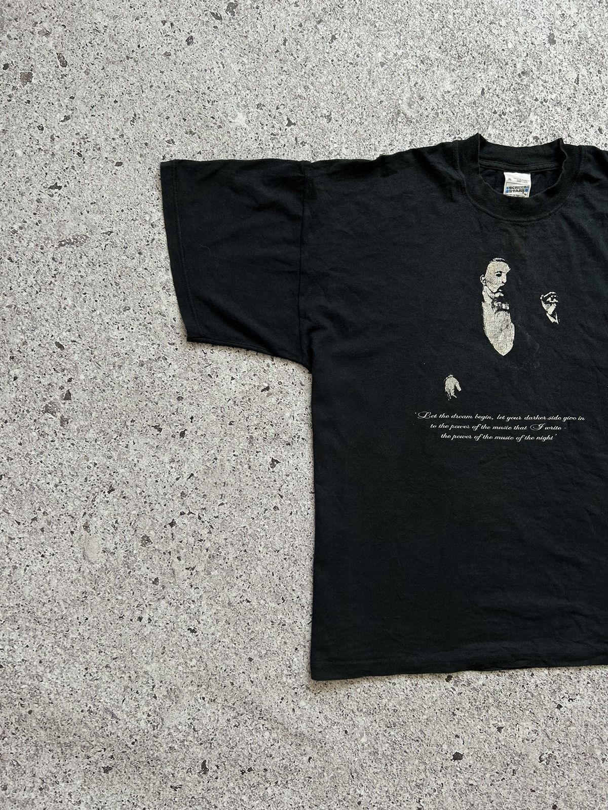 Vintage Vintage 1990’s Phantom Of The Opera Horror Retro T-Shirt Size US XL / EU 56 / 4 - 4 Thumbnail
