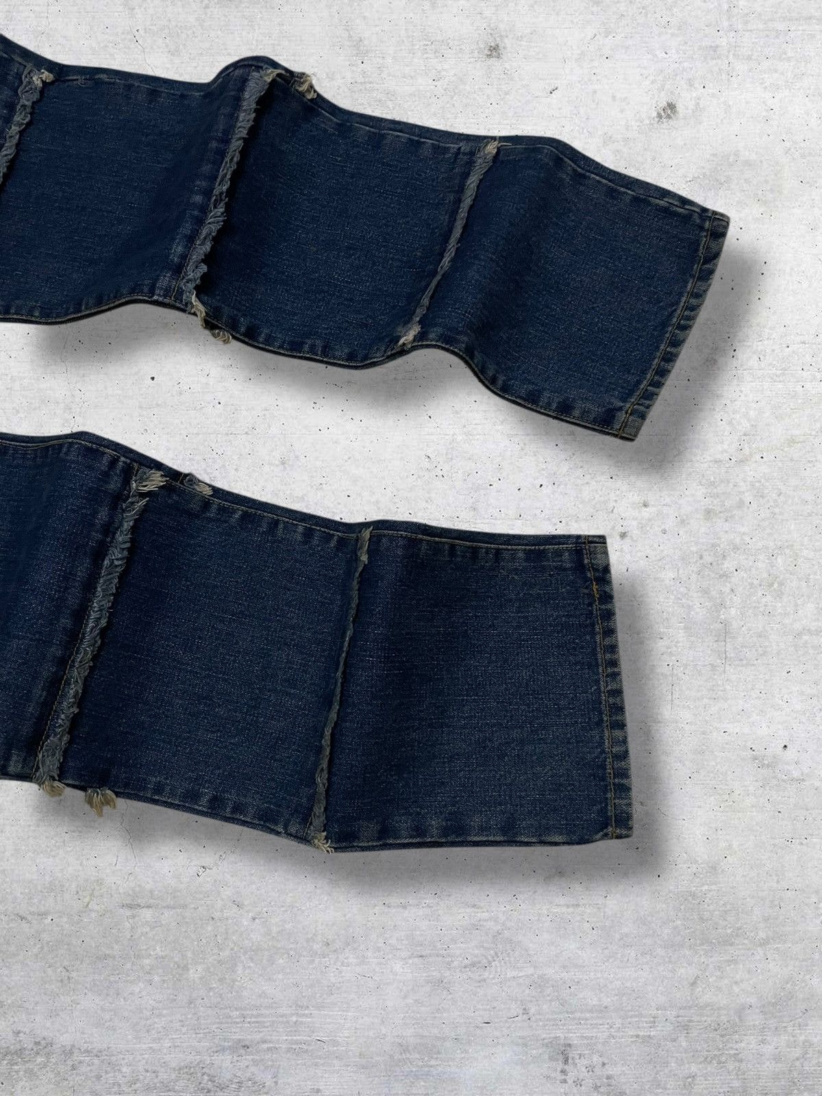 Yasuyuki Ishii VINTAGE YASUYUKI IISHI OG JAPAN DESIGNER ARCHIVE KINKY DENIM Size US 29 - 5 Thumbnail