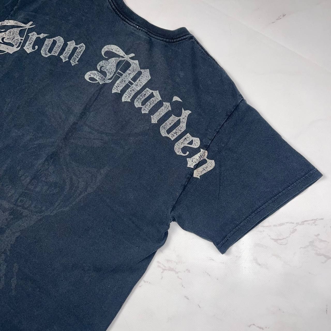Vintage Vintage X Band tees Iron Maiden 2007 Rock Tour Rap Merch L Size US L / EU 52-54 / 3 - 13 Thumbnail