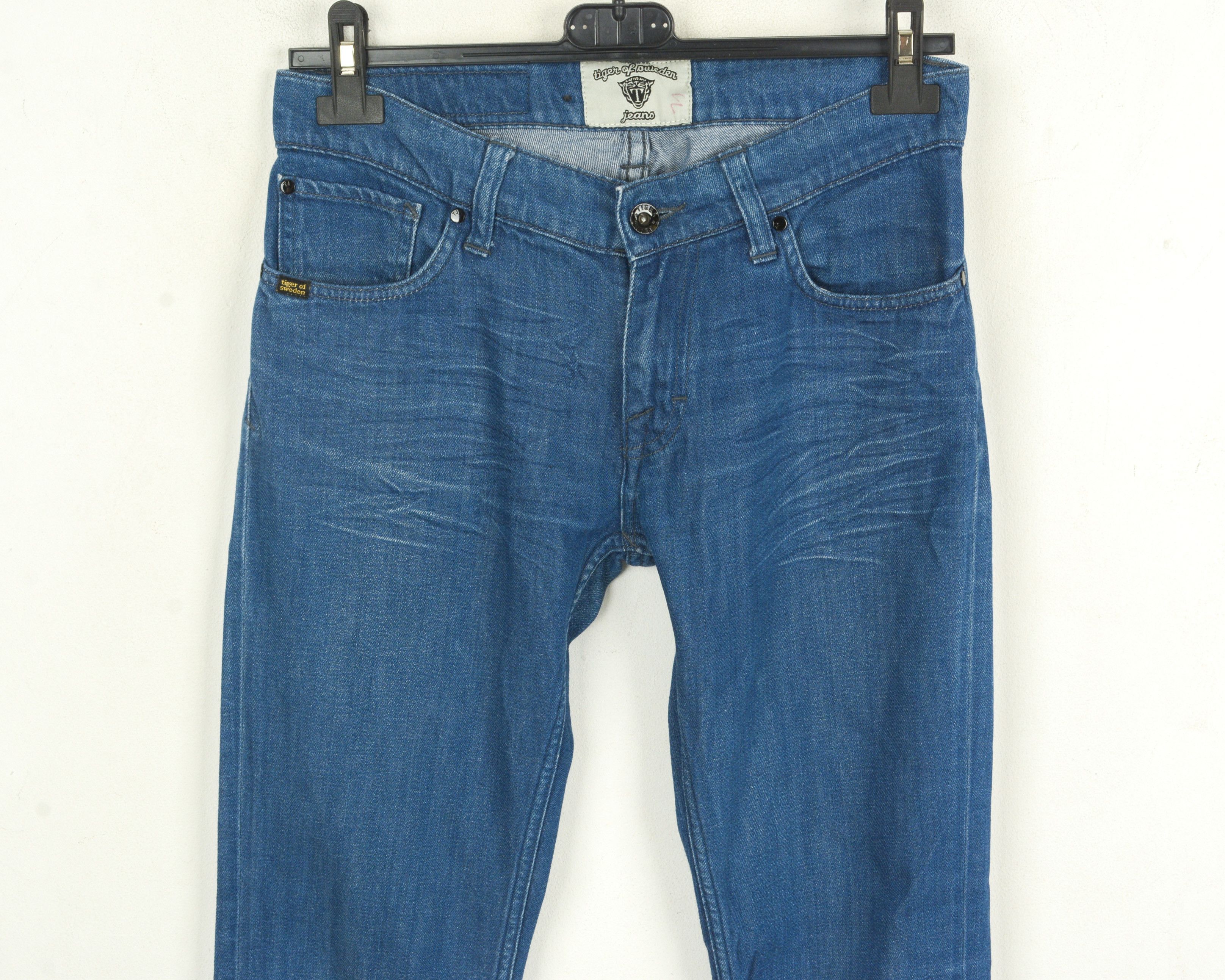 Tiger of Sweden Skogsberg Women W28 L32 Jeans Straight Pants Trousers Low Size 28" / US 6 / IT 42 - 2 Thumbnail
