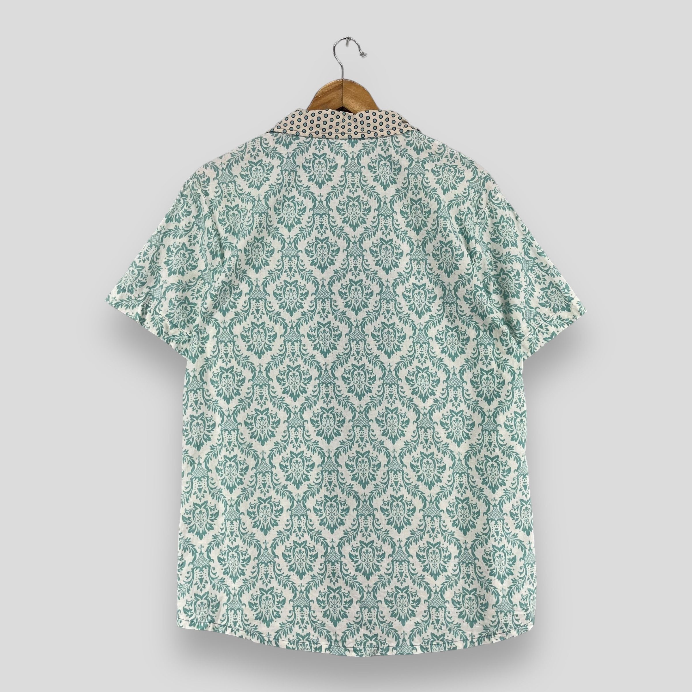 Japanese Brand Vintage Abstract Hawaii Tribal Native Flower Motive Shirt Size US S / EU 44-46 / 1 - 6 Thumbnail