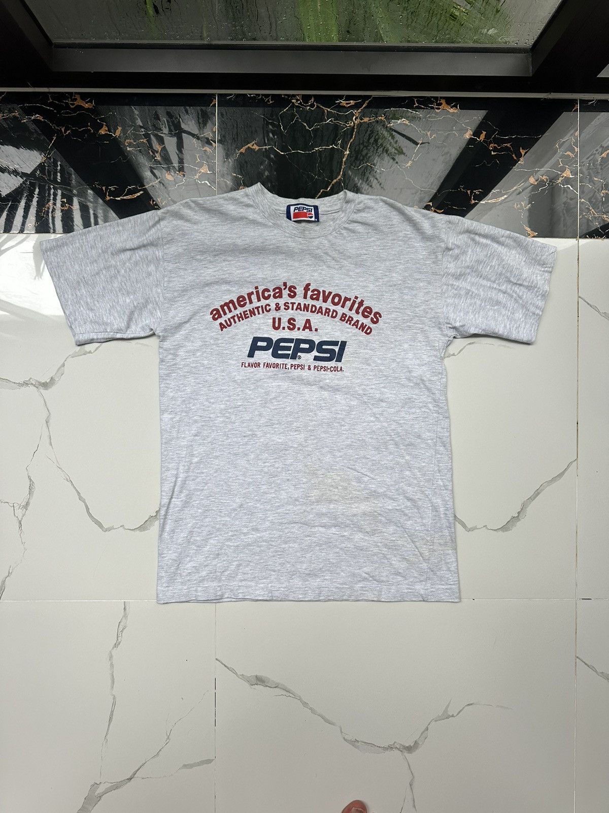 Pepsi × Vintage 00s PEPSI VINTAGE BIG LOGO STREETWEAR T-SHIRT Size US M / EU 48-50 / 2 - 2 Thumbnail