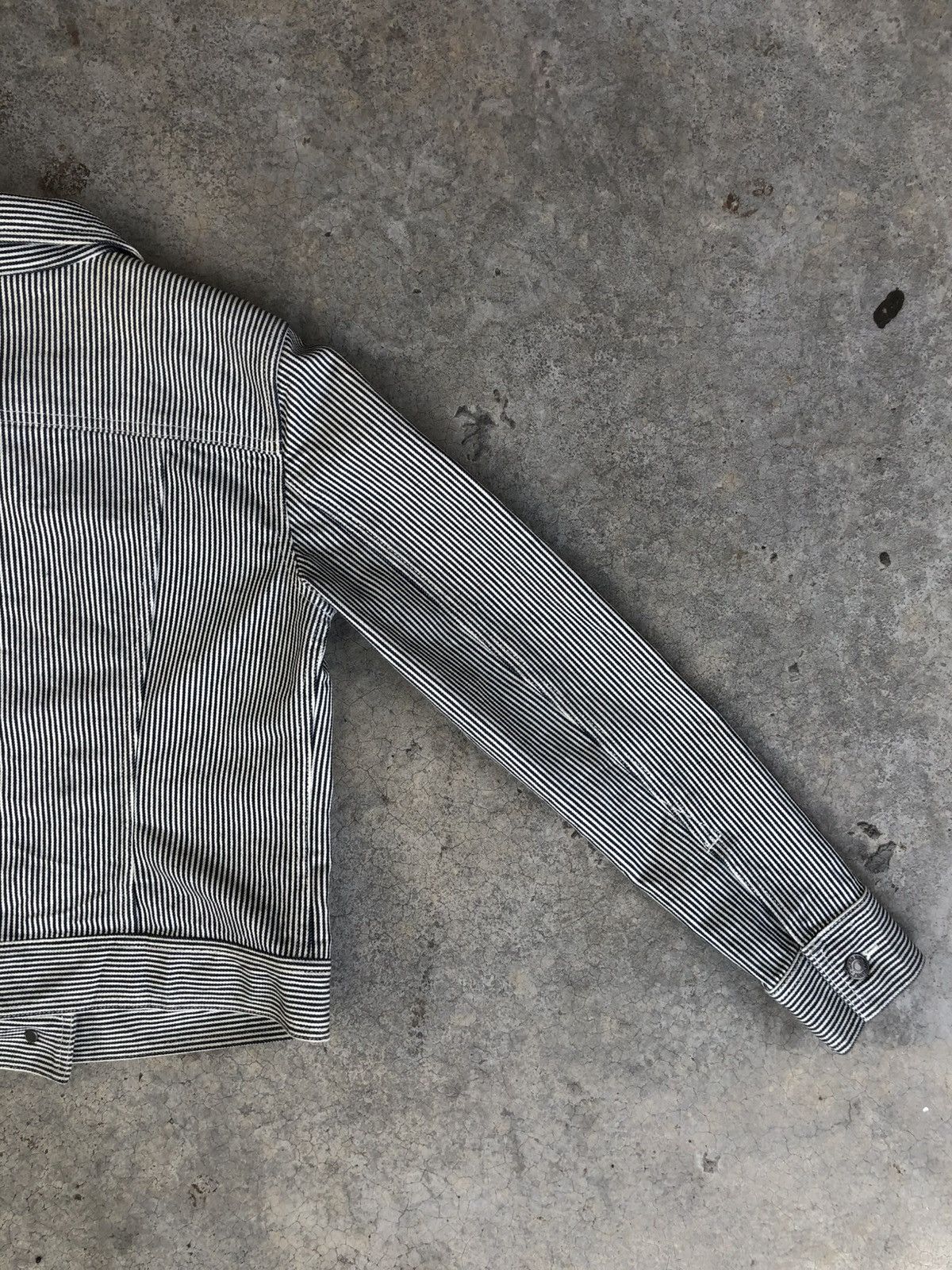 Lauren Ralph Lauren LRL Ralph Lauren Hickory Stripe Denim Jacket Size US S / EU 44-46 / 1 - 13 Thumbnail