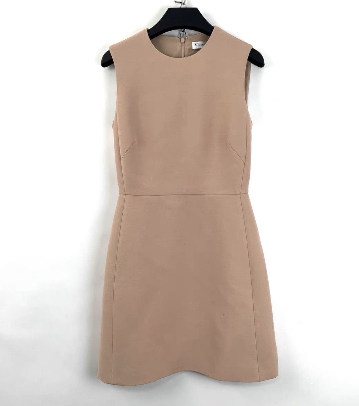 Dior Dior Nude Pink Sleeveless Dress K12 Size XXS / US 00 / IT 34 - 1 Thumbnail