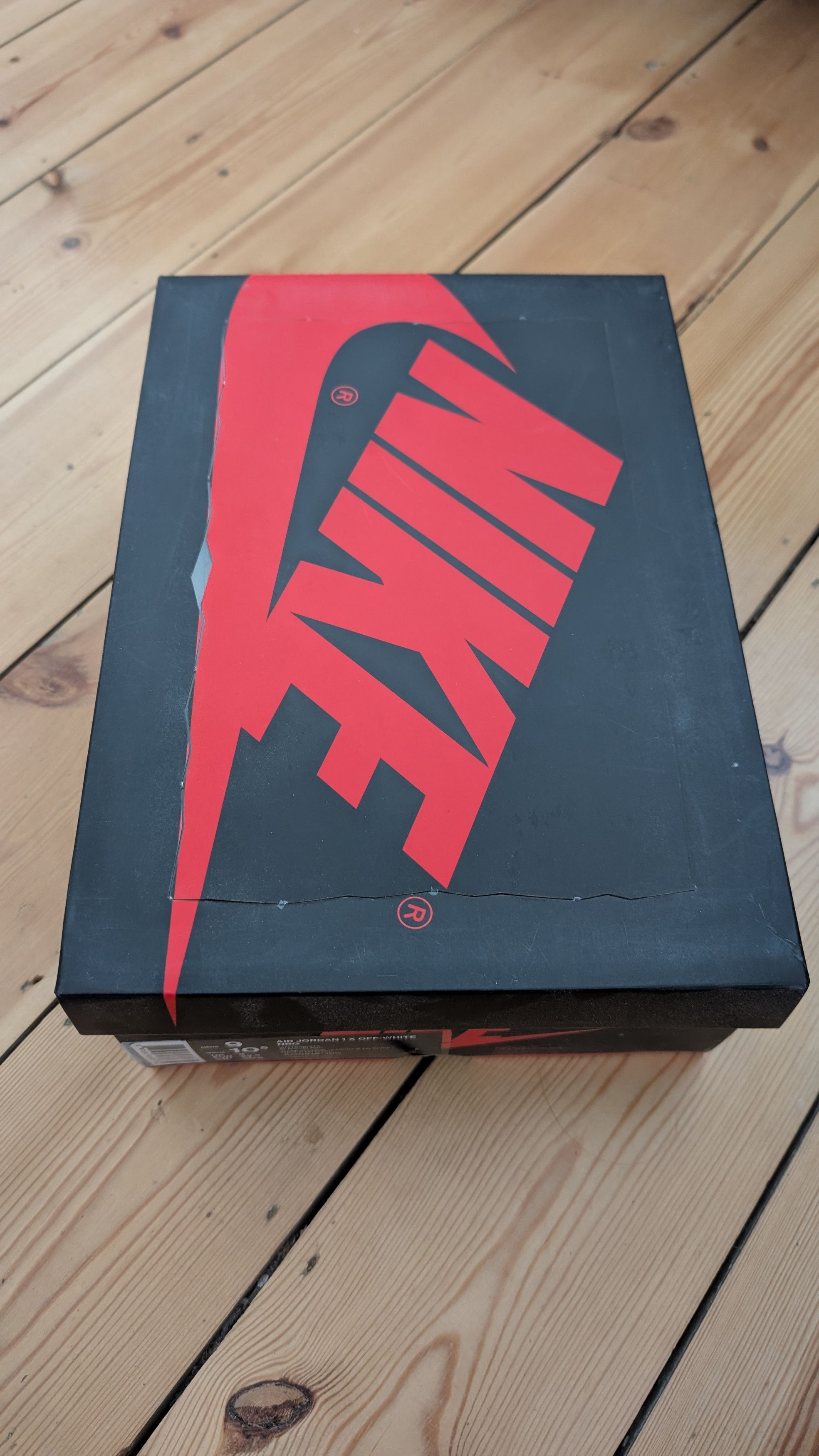 Off-White Off white Jordan one retro euro white Size US 9 / EU 42 - 7 Thumbnail