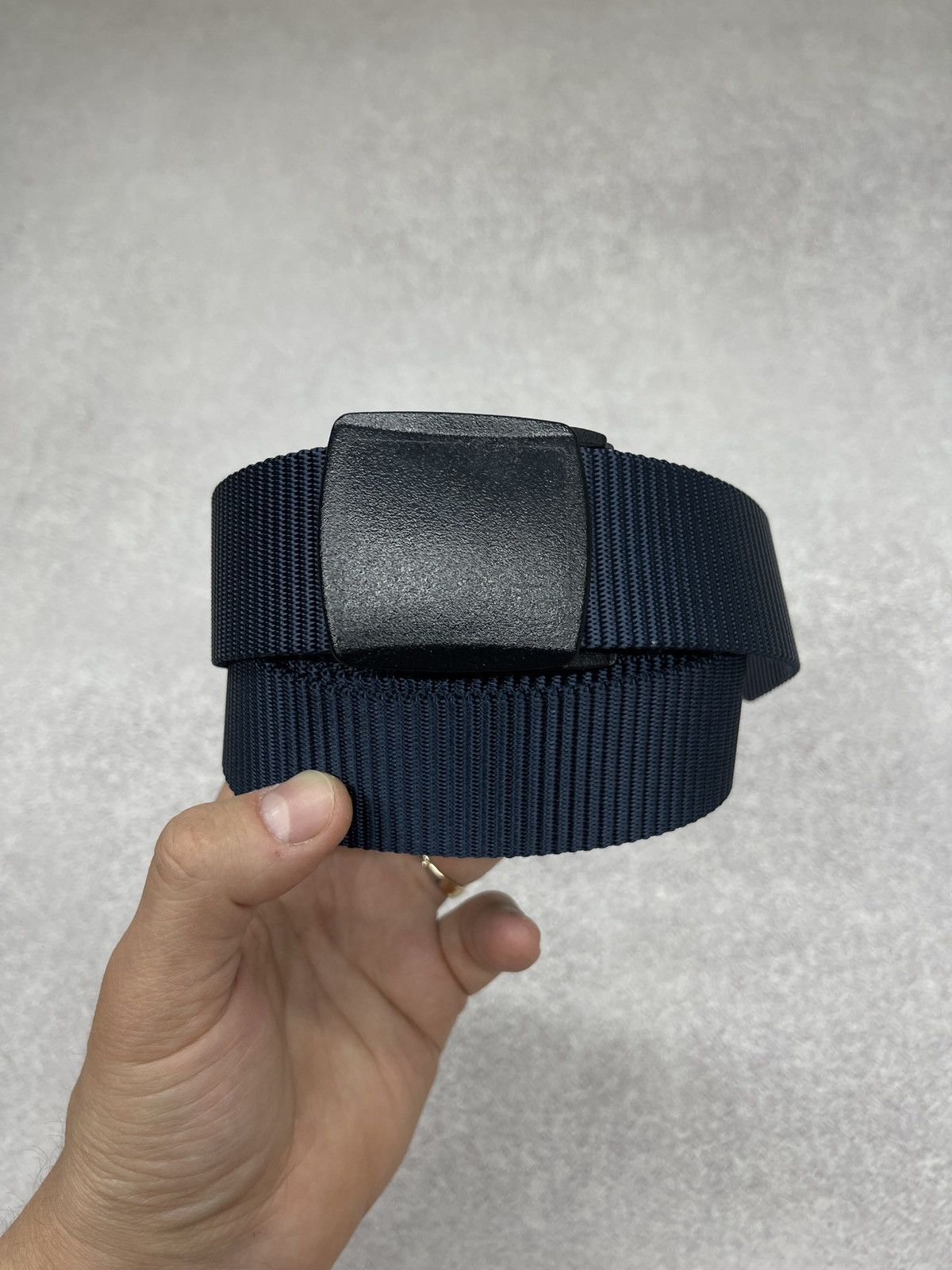 Other Basic Military Belt Navy Size ONE SIZE - 1 Thumbnail