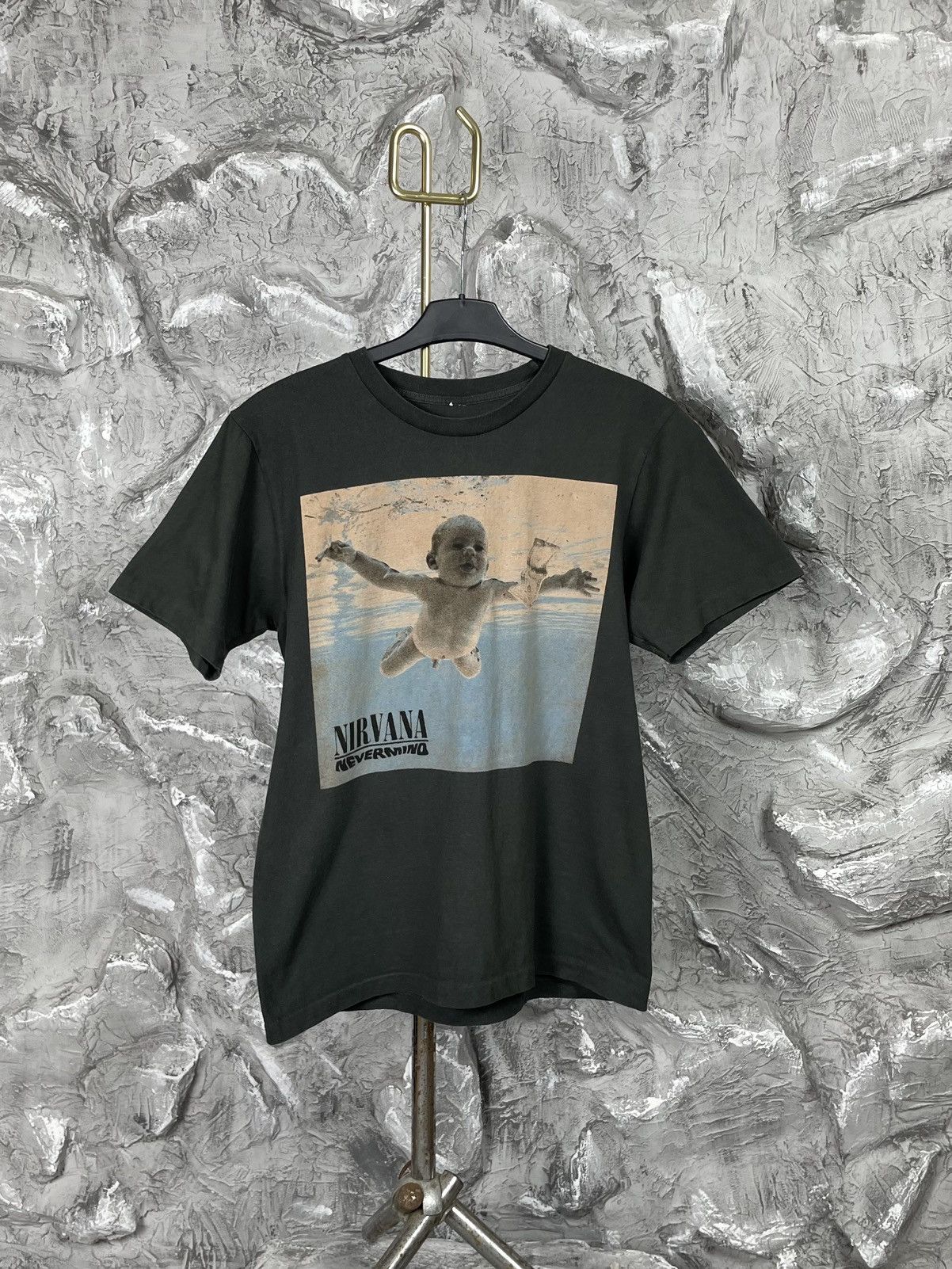 Band Tees × Nirvana × Vintage Vintage 2002 Rare Single Stitch Nirvana Nevermind T-shirt Size US M / EU 48-50 / 2 - 1 Thumbnail
