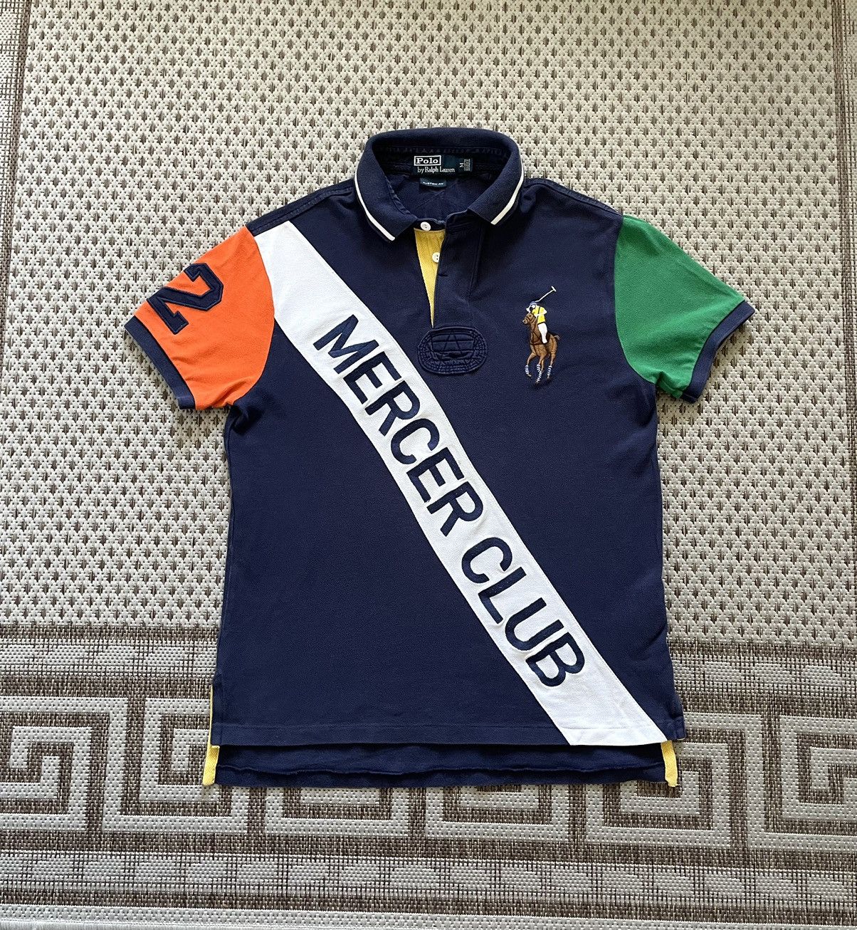 Vintage Polo selling Ralph Lauren Mercer Club Polos Shirt