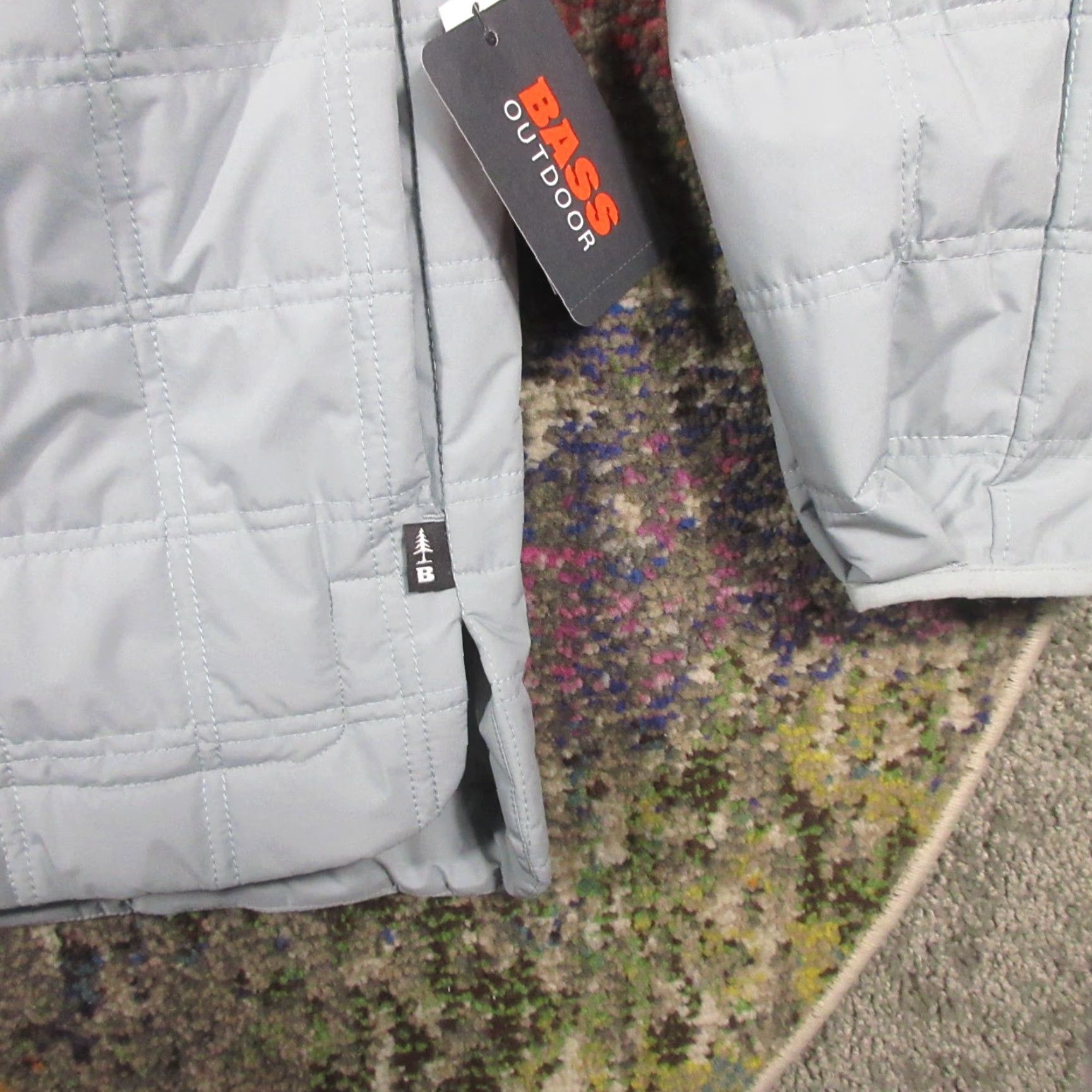 Vintage Bass Puffer Jacket Coat Womens XXL Oversized Blue NWT NEW 119 Spring Outdoor Jacket Women Blue Puffer Bass 2XL Size XXL / US 16-18 / IT 52-54 - 7 Thumbnail