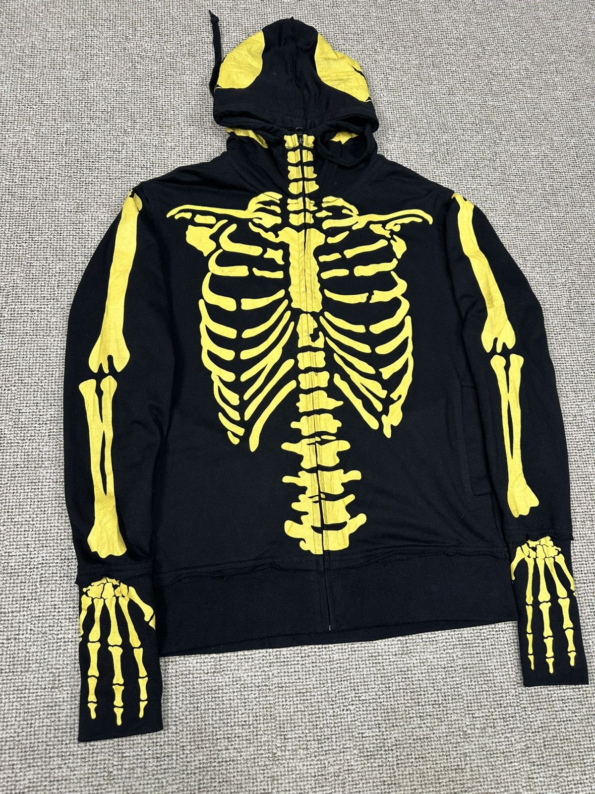 14th Addiction Full Skeleton Bone Punk Agent Kapital Style Hoodie Z313 Size US M / EU 48-50 / 2 - 2 Thumbnail